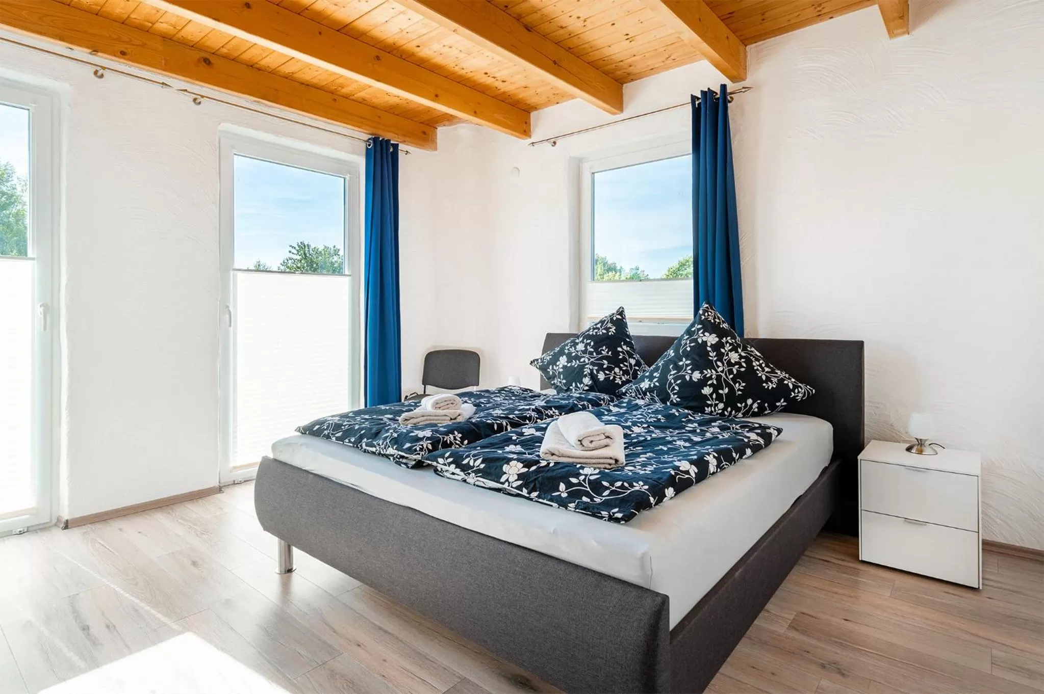 Bed in Villa Moorstern