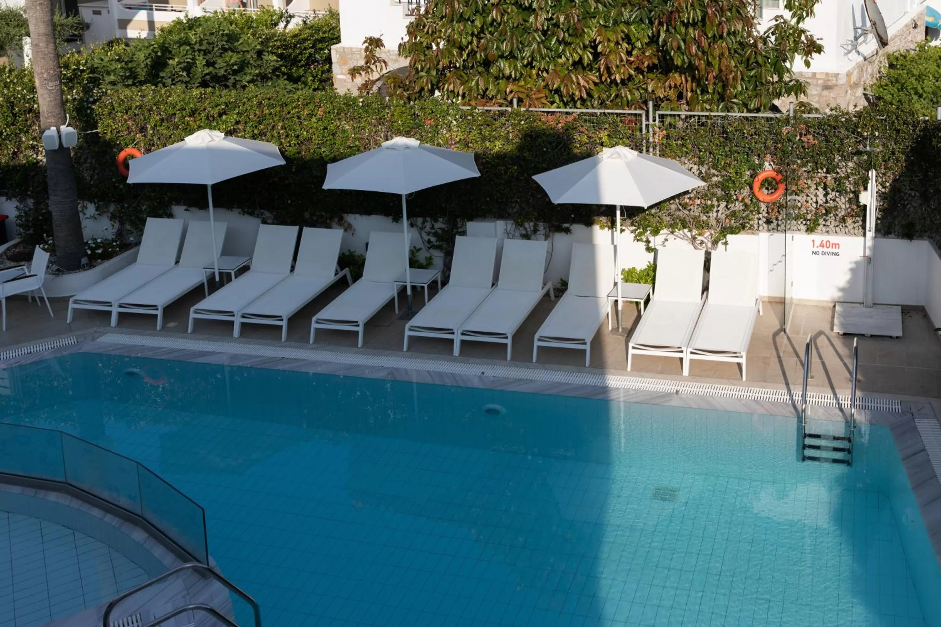 Swimming pool in Agrelli Hotel & Suites