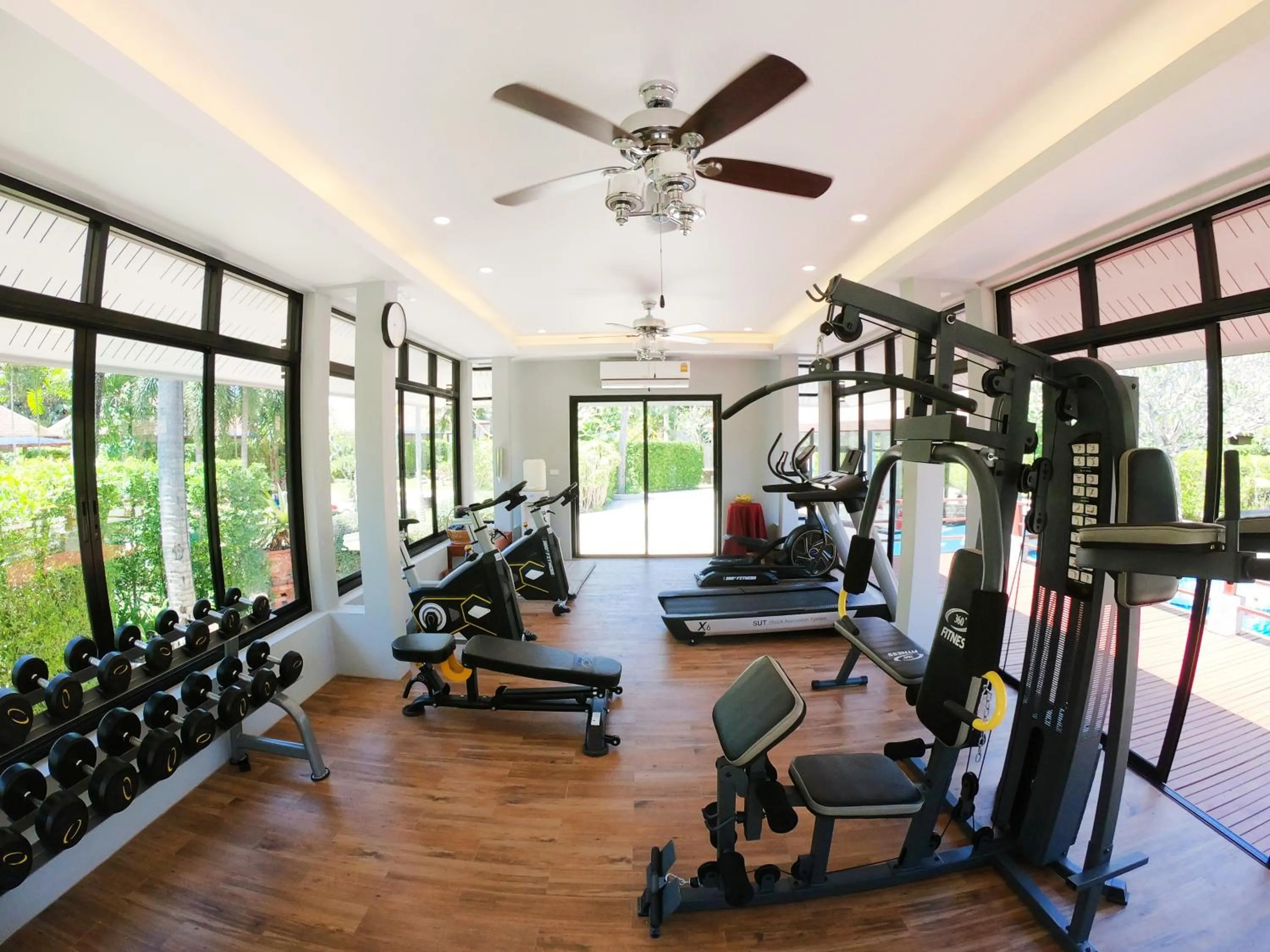 Fitness centre/facilities in Lanta Sand Resort & Spa