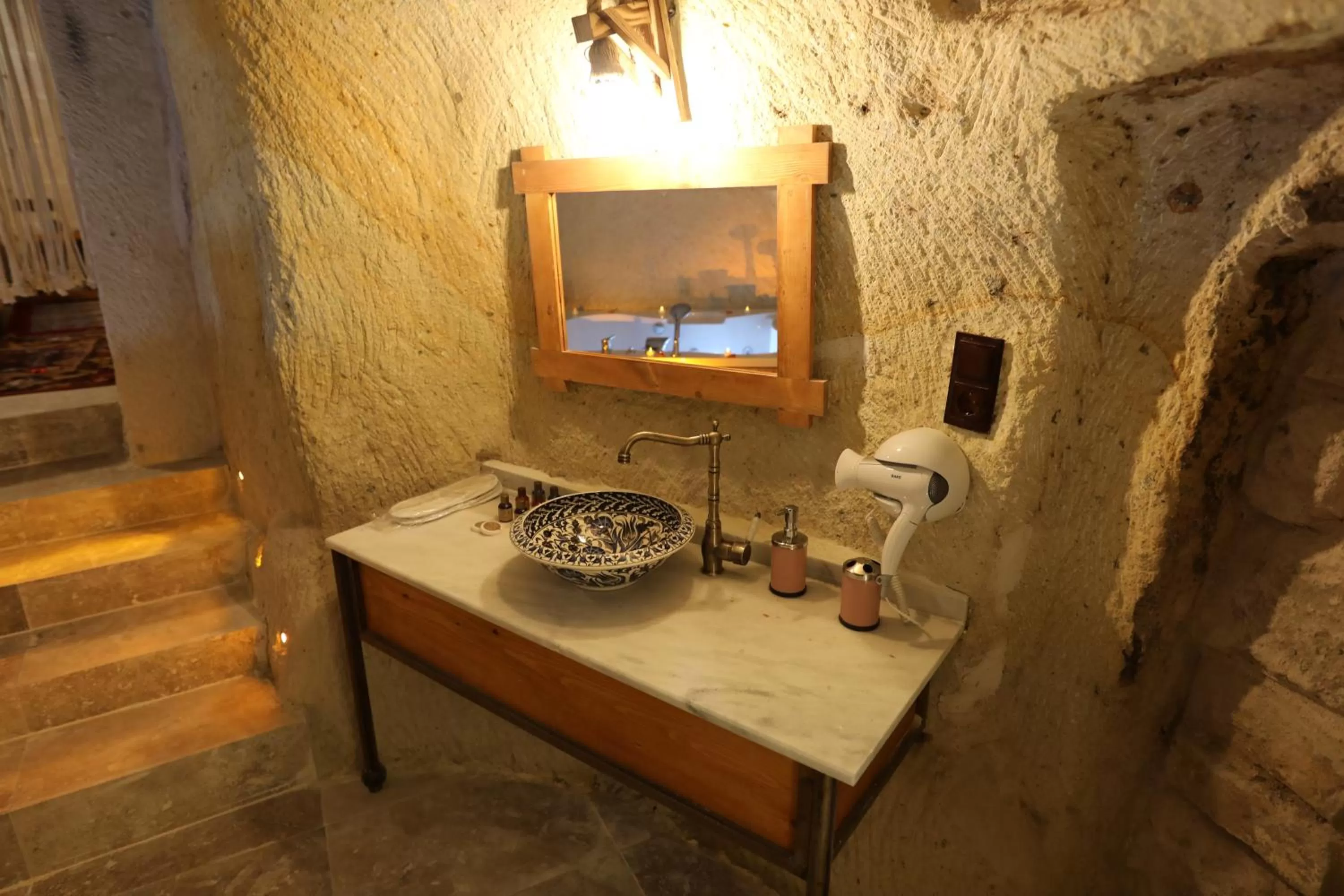 Bathroom in Atax Cave Hotel