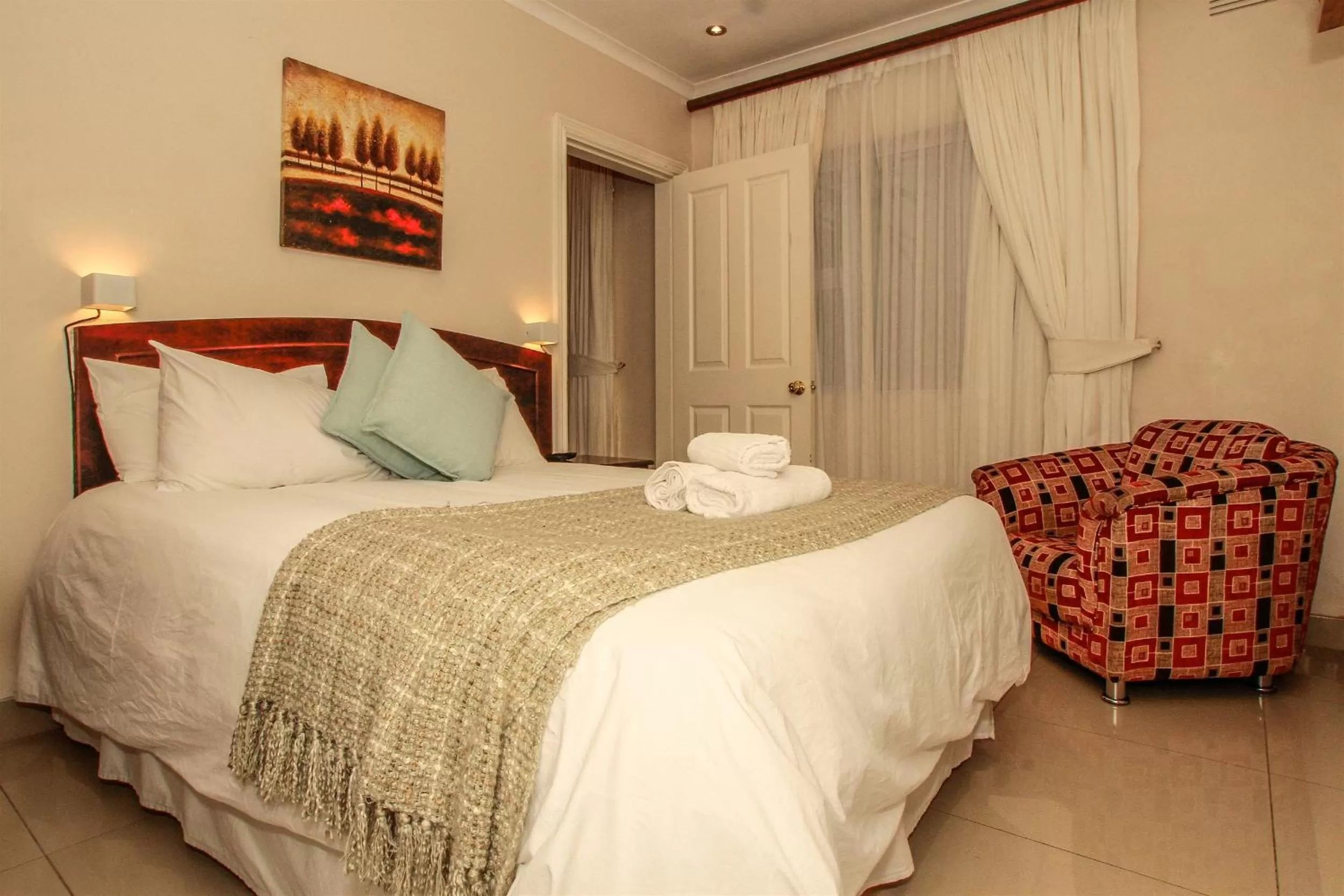 Bed in Addis Bed and Breakfast