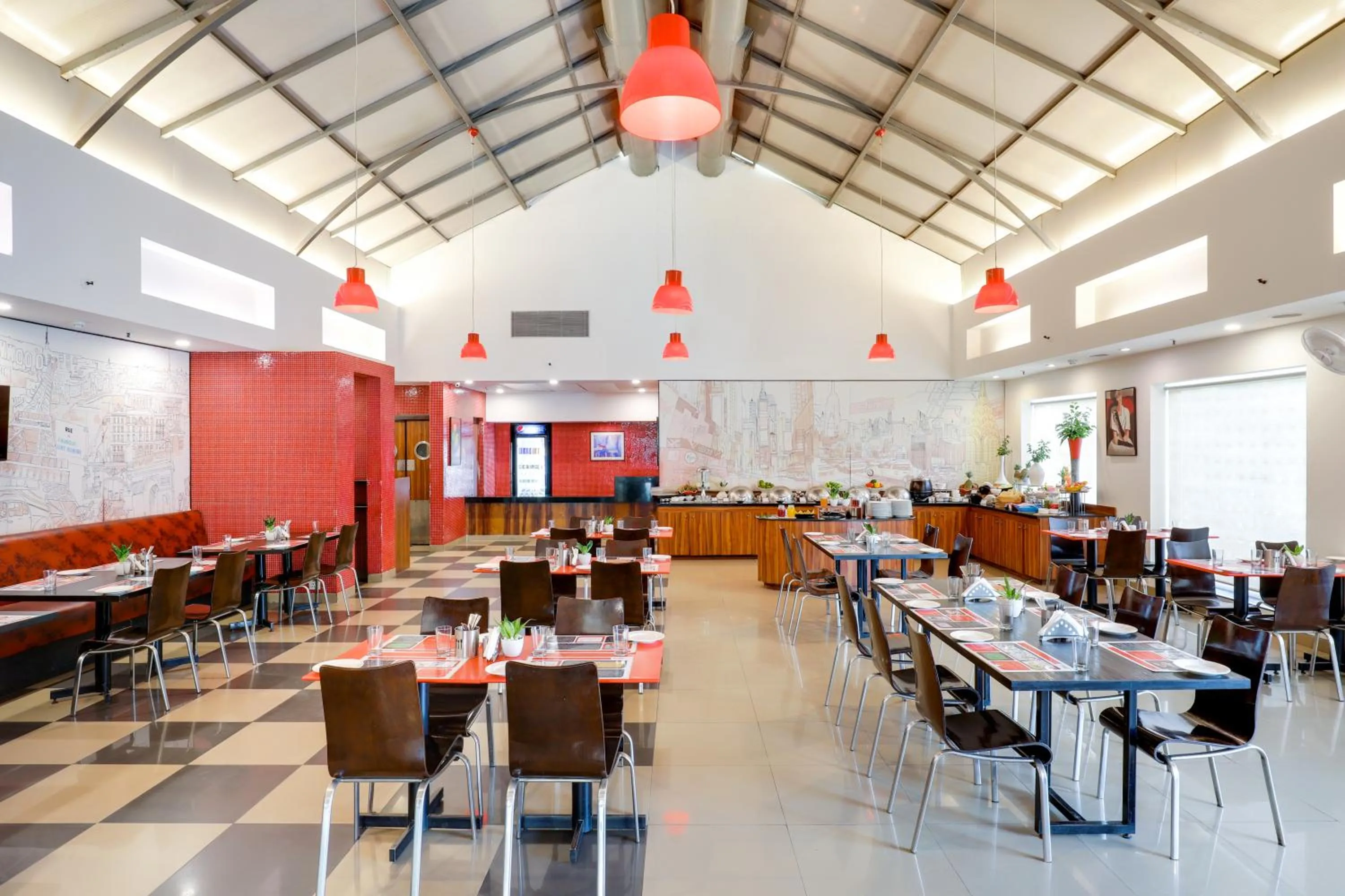 Restaurant/places to eat in Red Fox by Lemon Tree Hotels, East Delhi