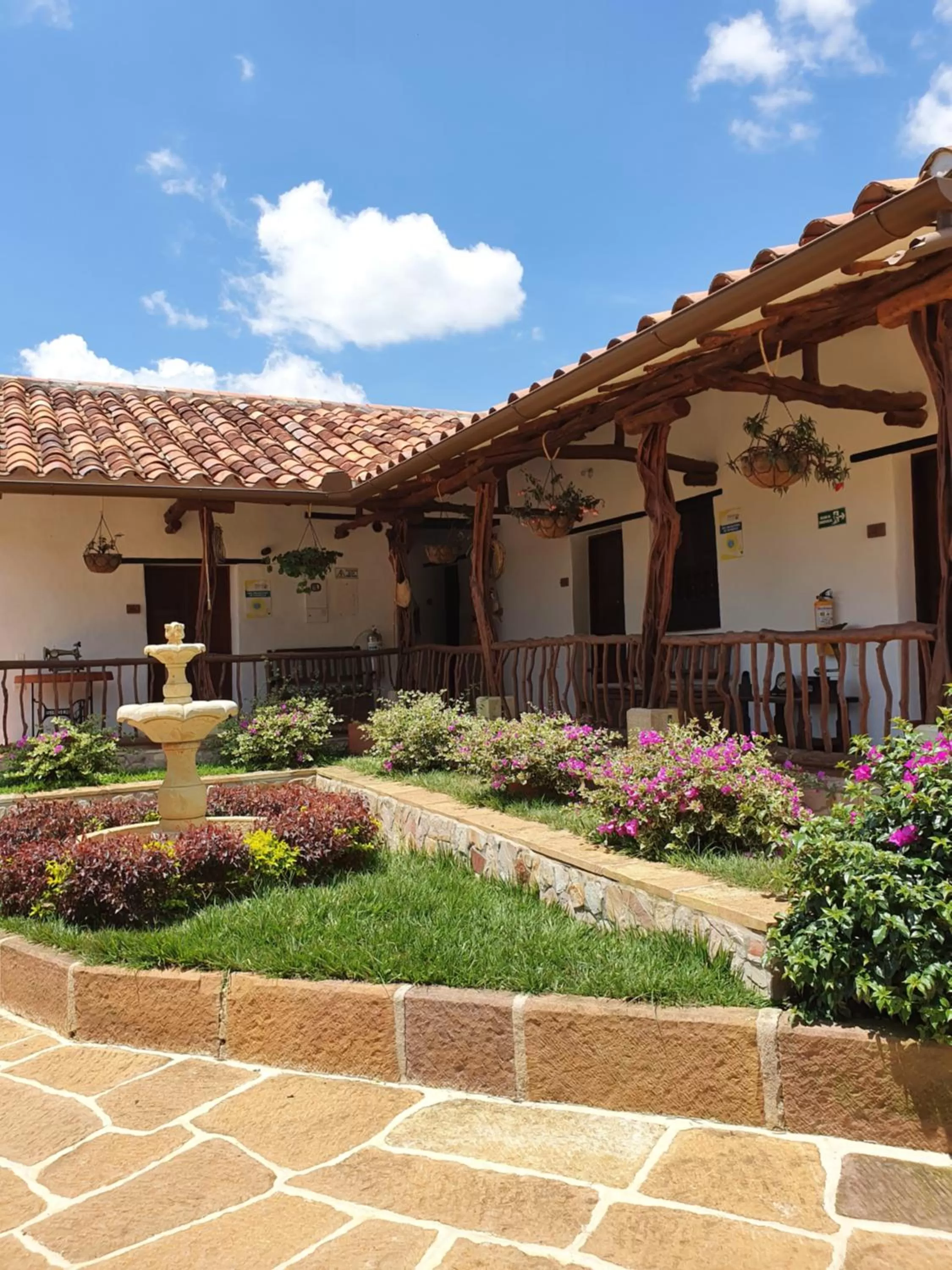 Property Building in Hotel Campestre Ataraxia Barichara