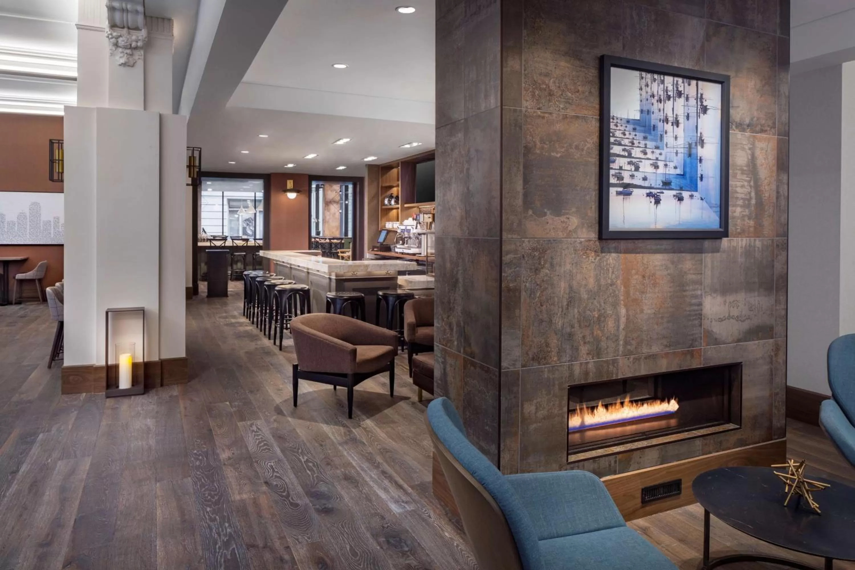 Lobby or reception in Hyatt Centric Faneuil Hall Boston