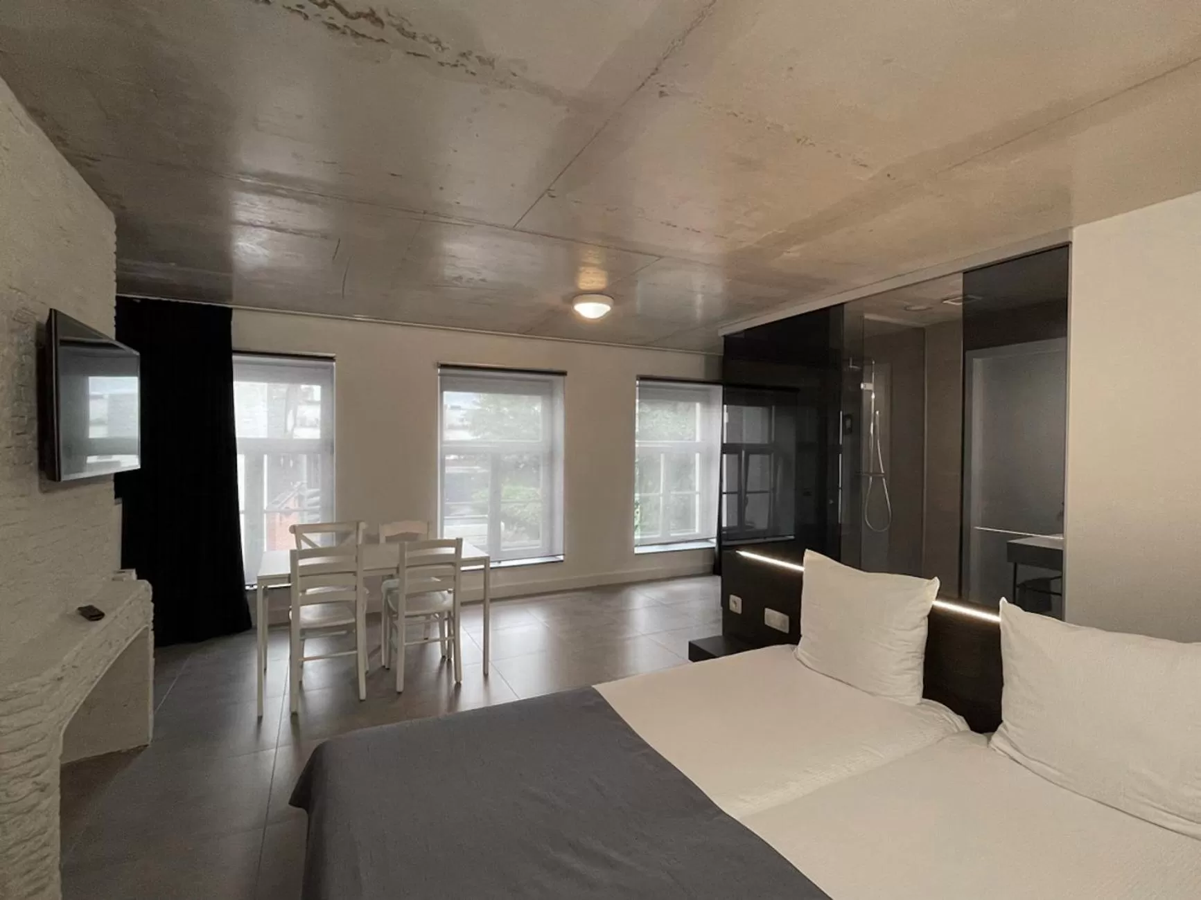 Bed in Hotel Elisabeth