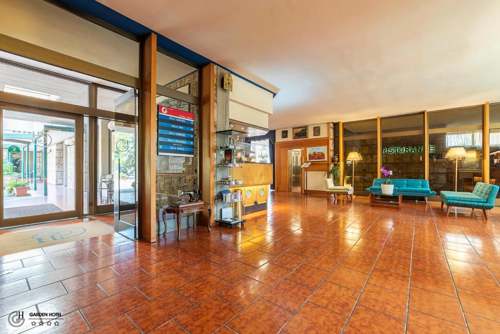 Lobby or reception in Hotel Garden Terni
