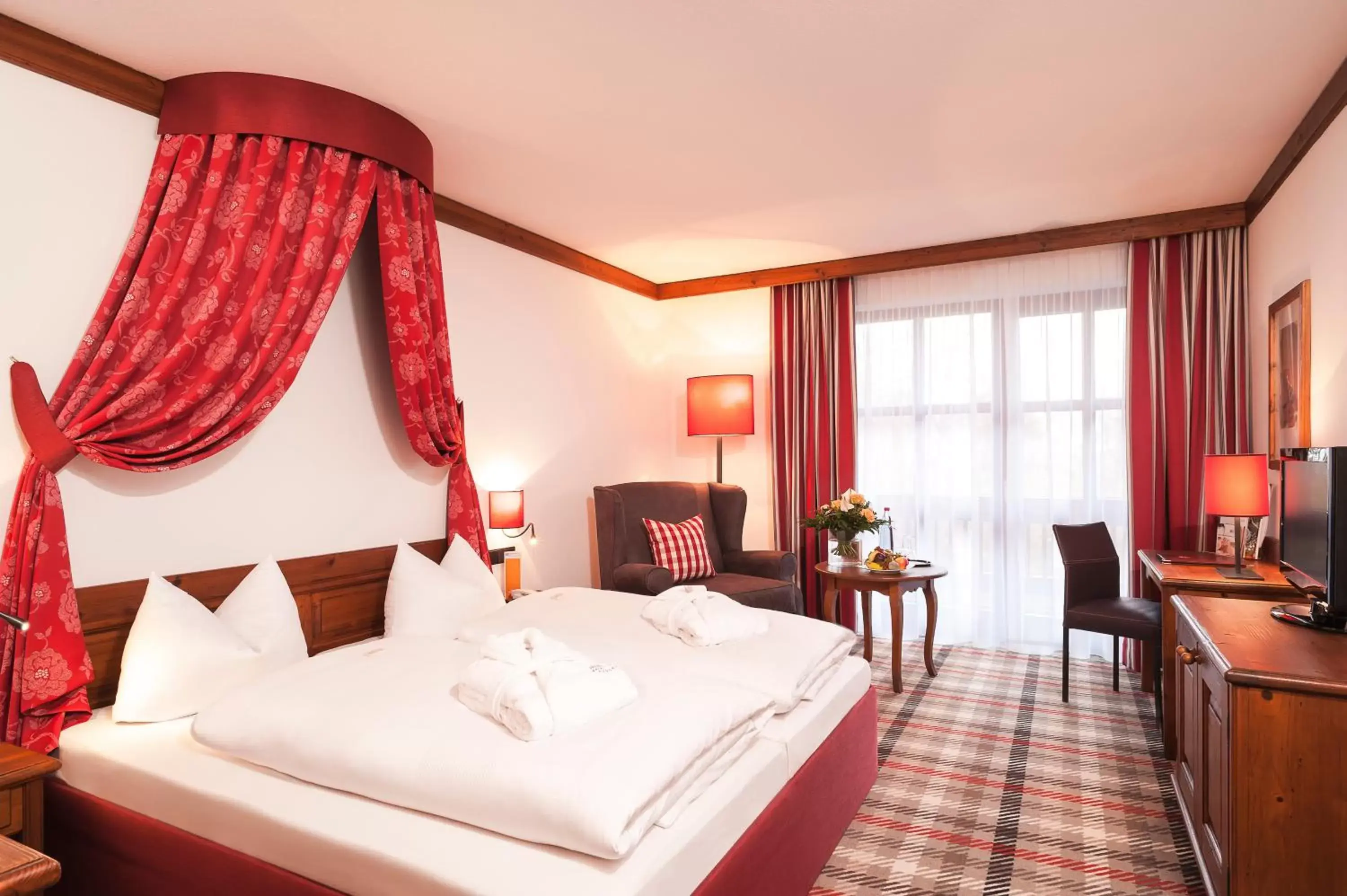 Double Room with Balcony in Hotel Fürstenhof Double Room with Balcony in Hotel Fürstenhof