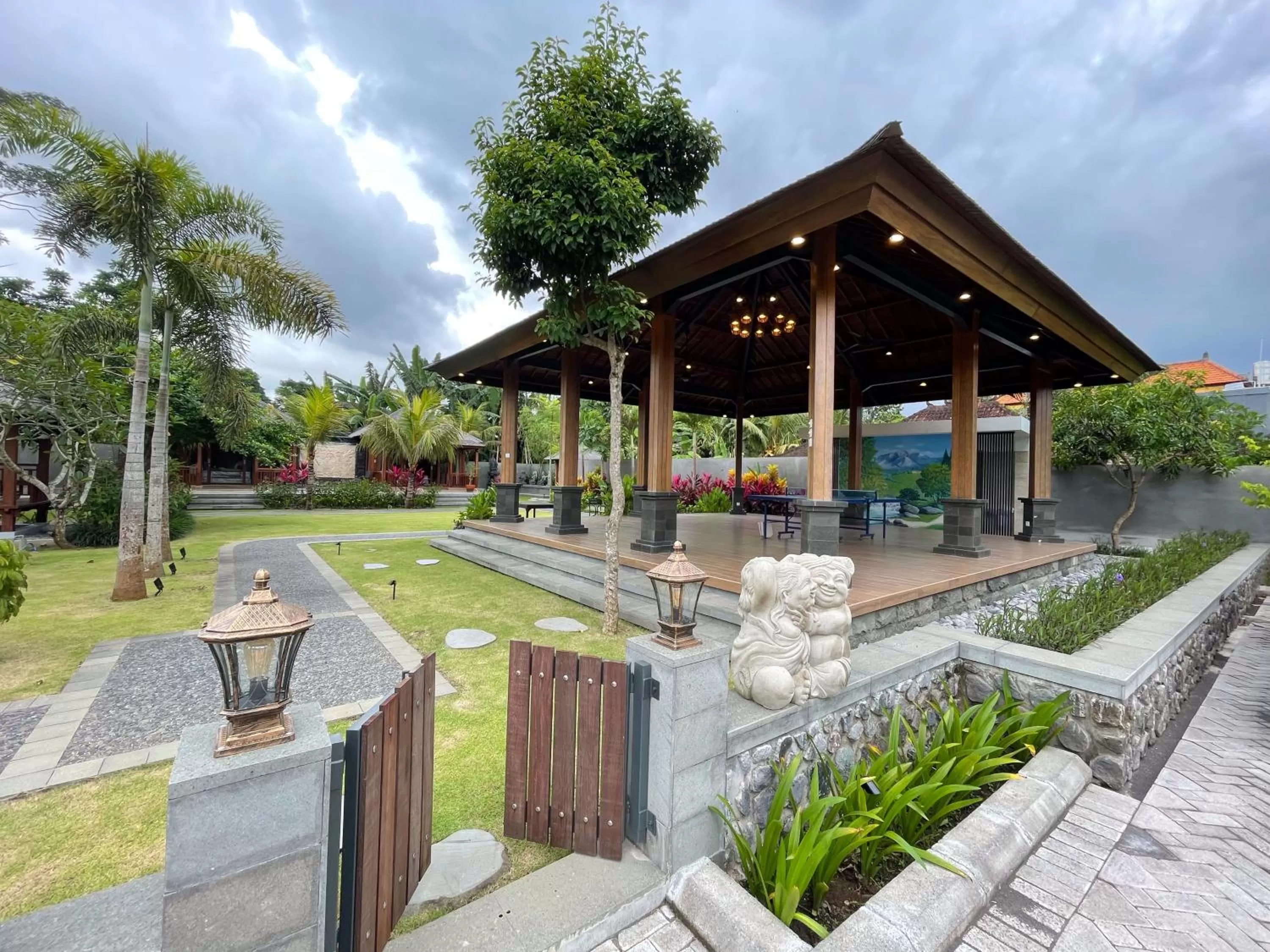 Property building in The Valerian Villa Ubud