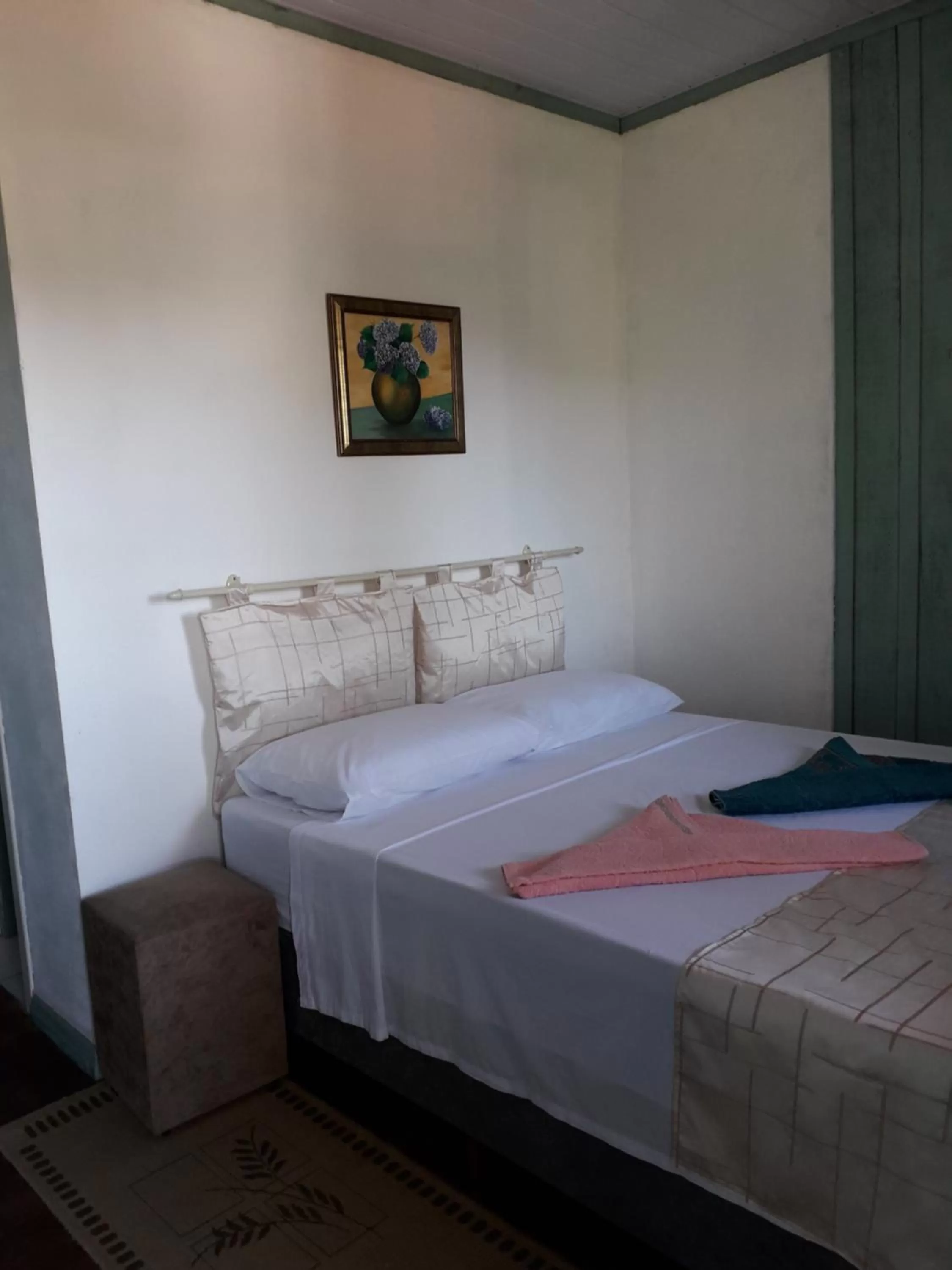 Bed in Pousada Vida Simples