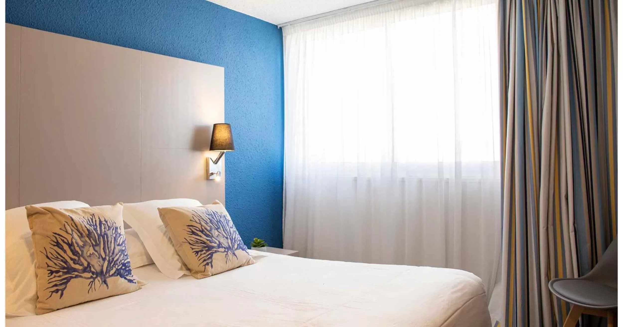 Bed in Hotel Port Marine