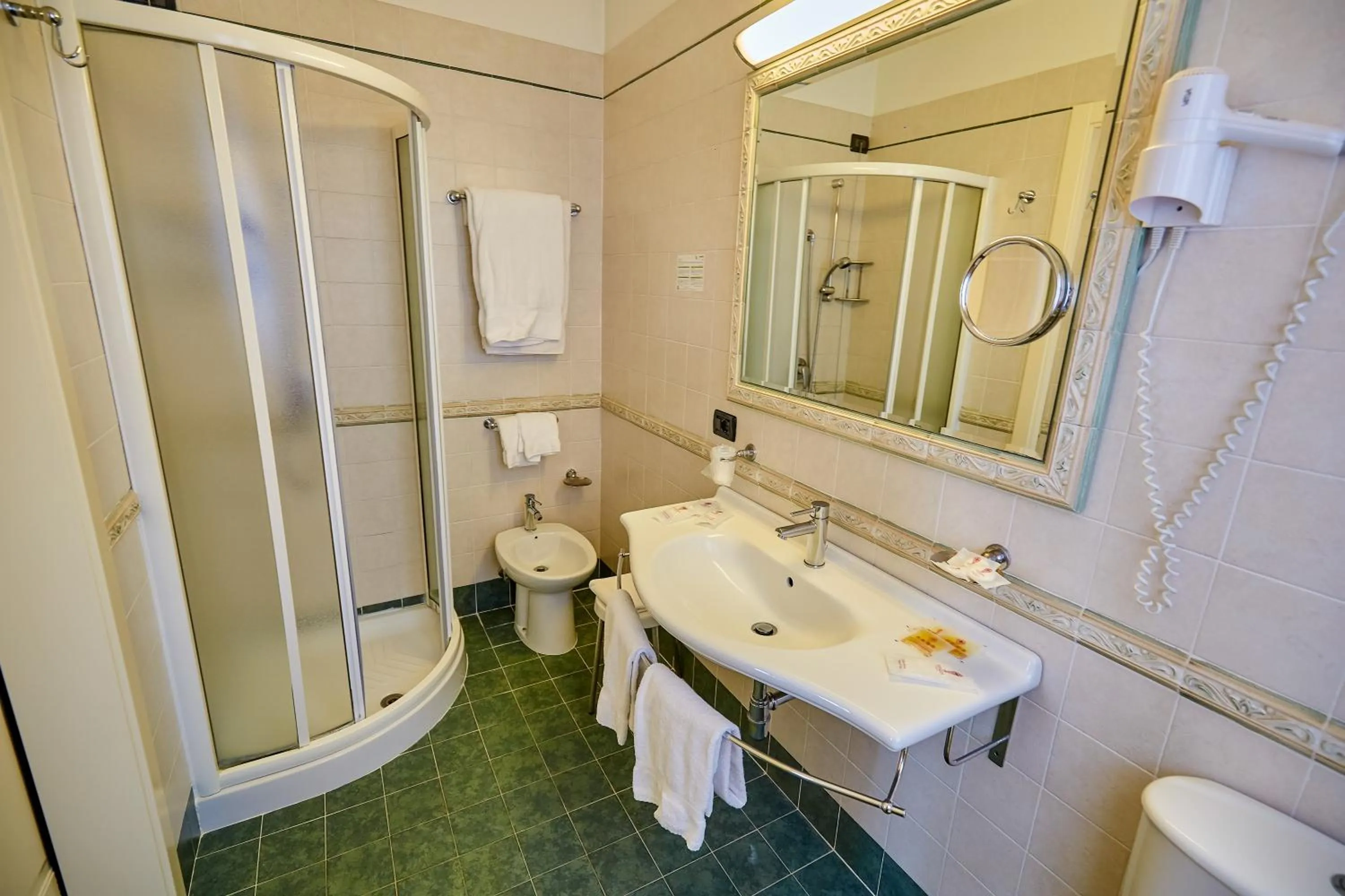 Shower in Hotel Riviera dei Dogi