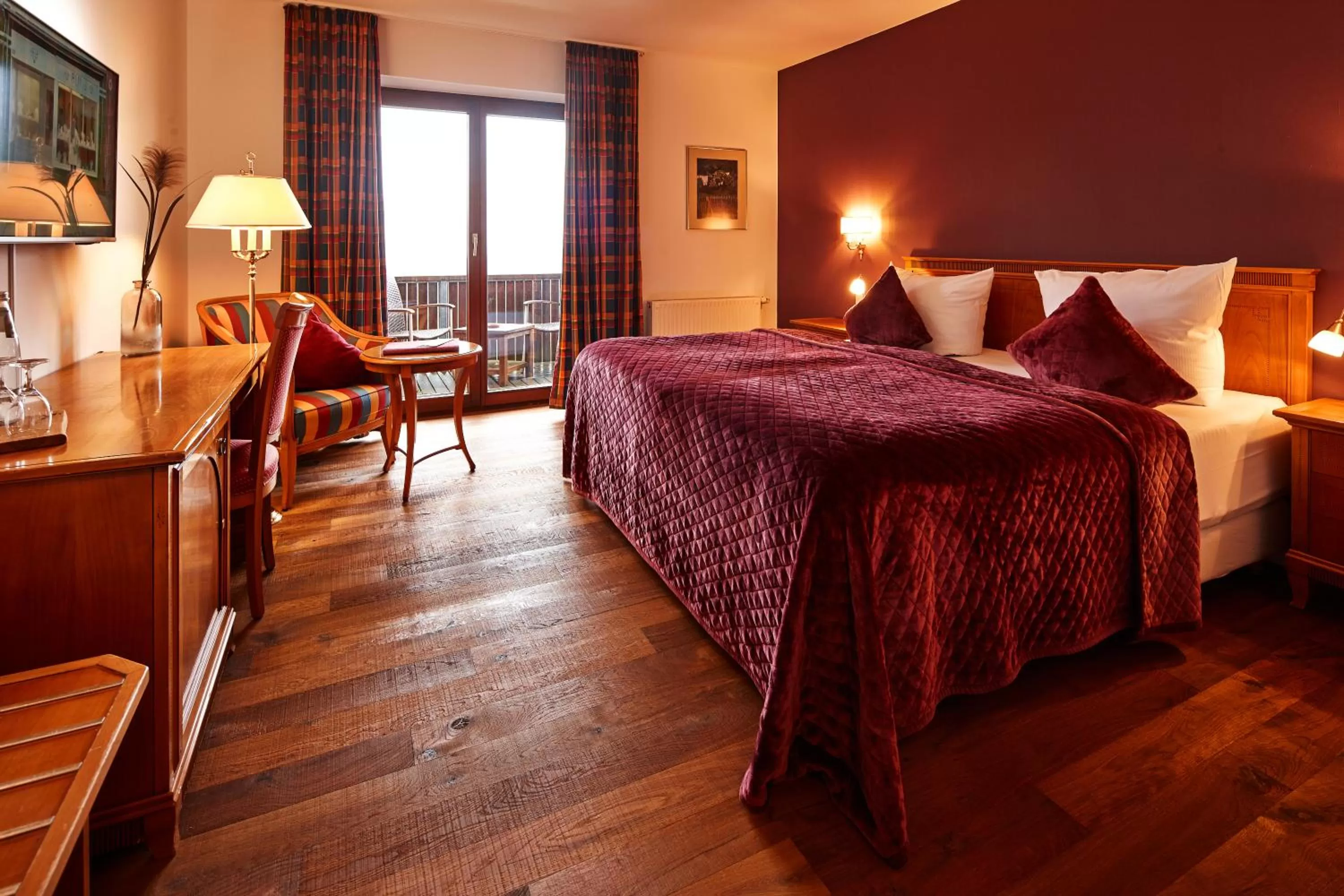 Photo of the whole room, Bed in Berghotel Lothar-Mai-Haus