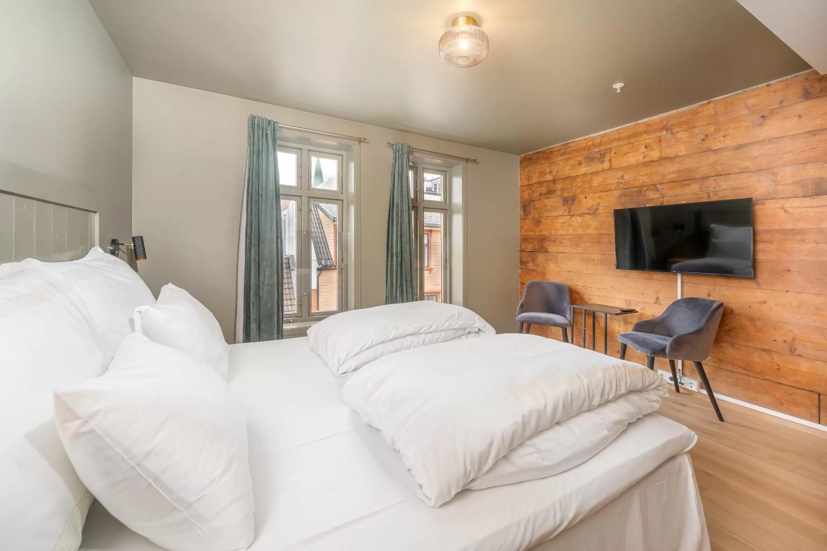 Bed in GamlaVærket Gjæstgiveri og Tracteringssted