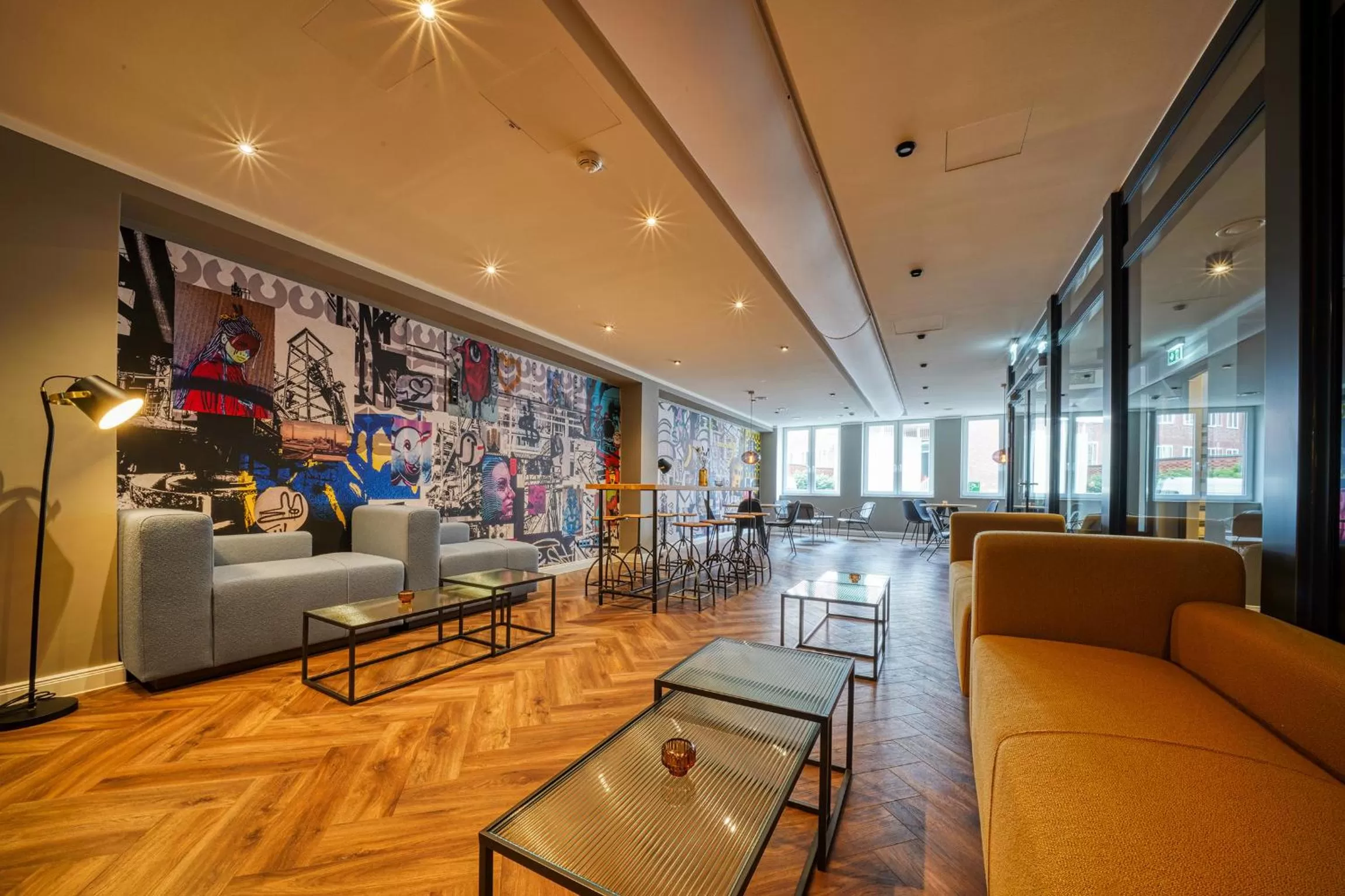 Seating area in NYCE Hotel Dortmund Thier Galerie