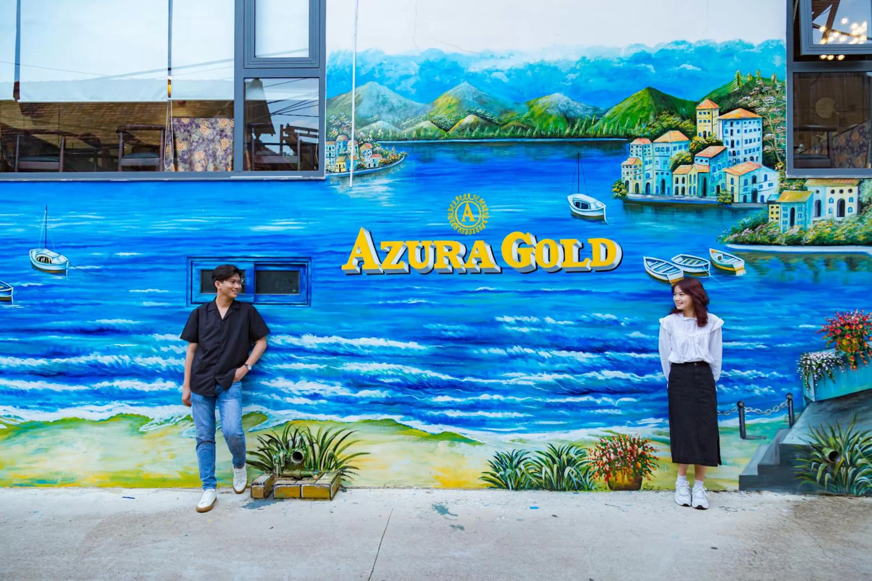 Property building in Azura Gold Hotel & Apartment