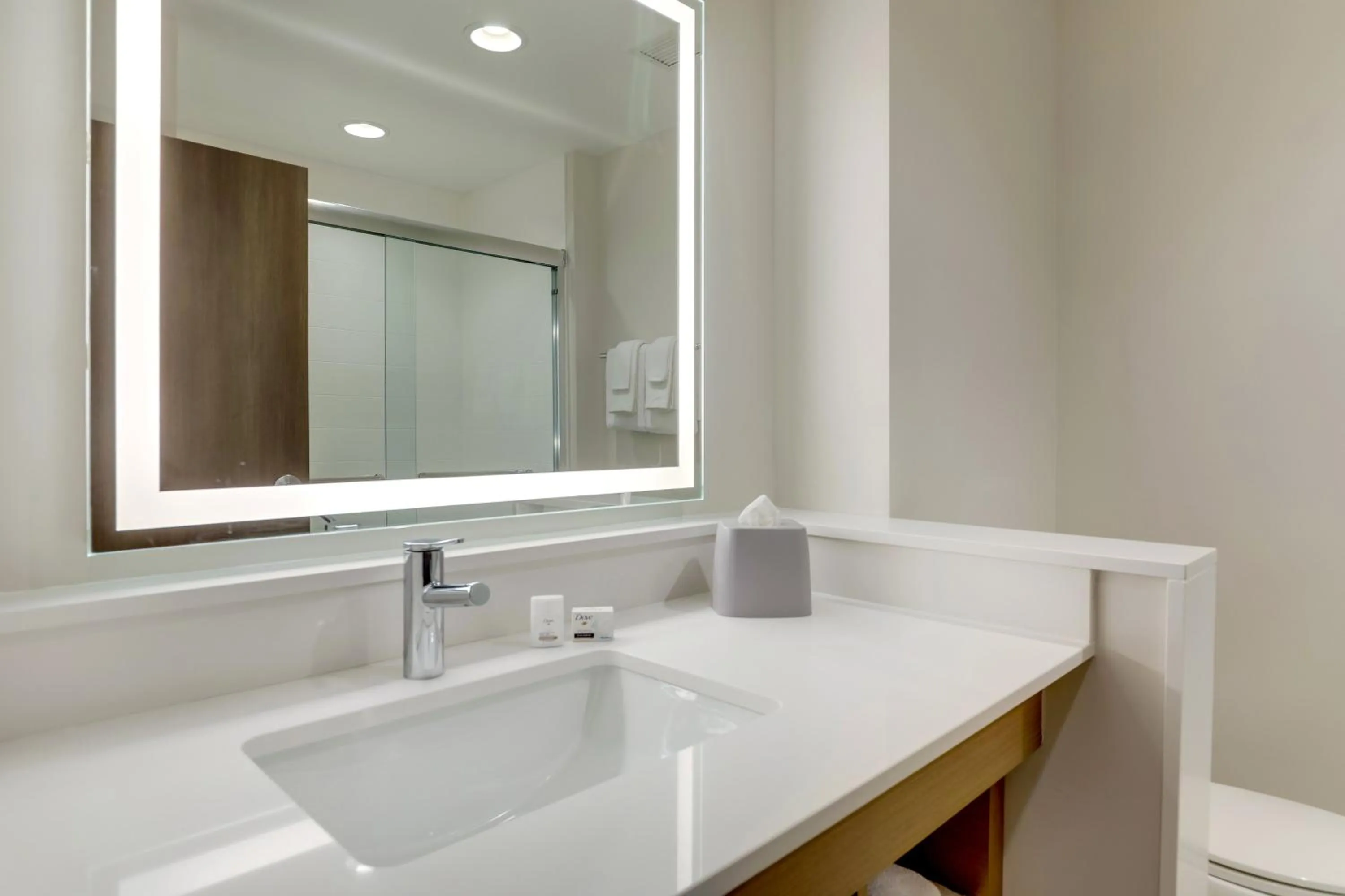 Bathroom in Holiday Inn Express Holly Springs - Raleigh Area by IHG