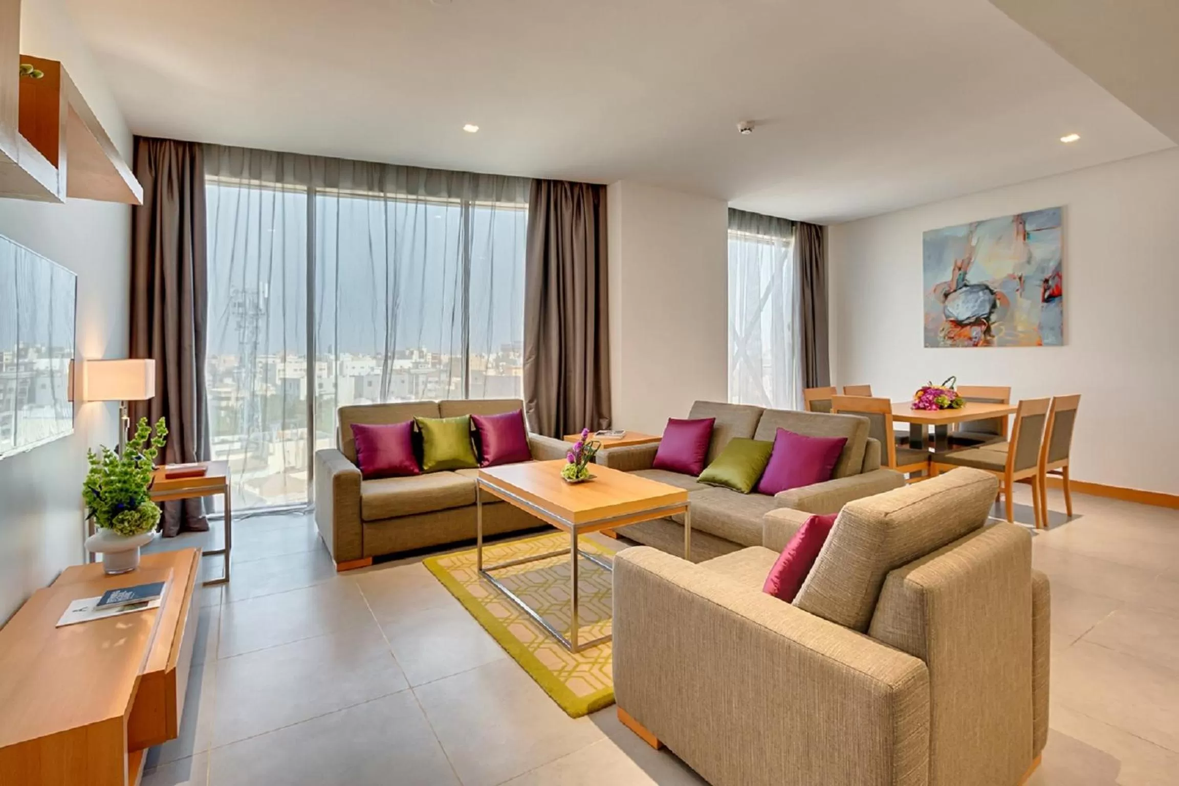 Living room in Spectrums Al Salamah Jeddah