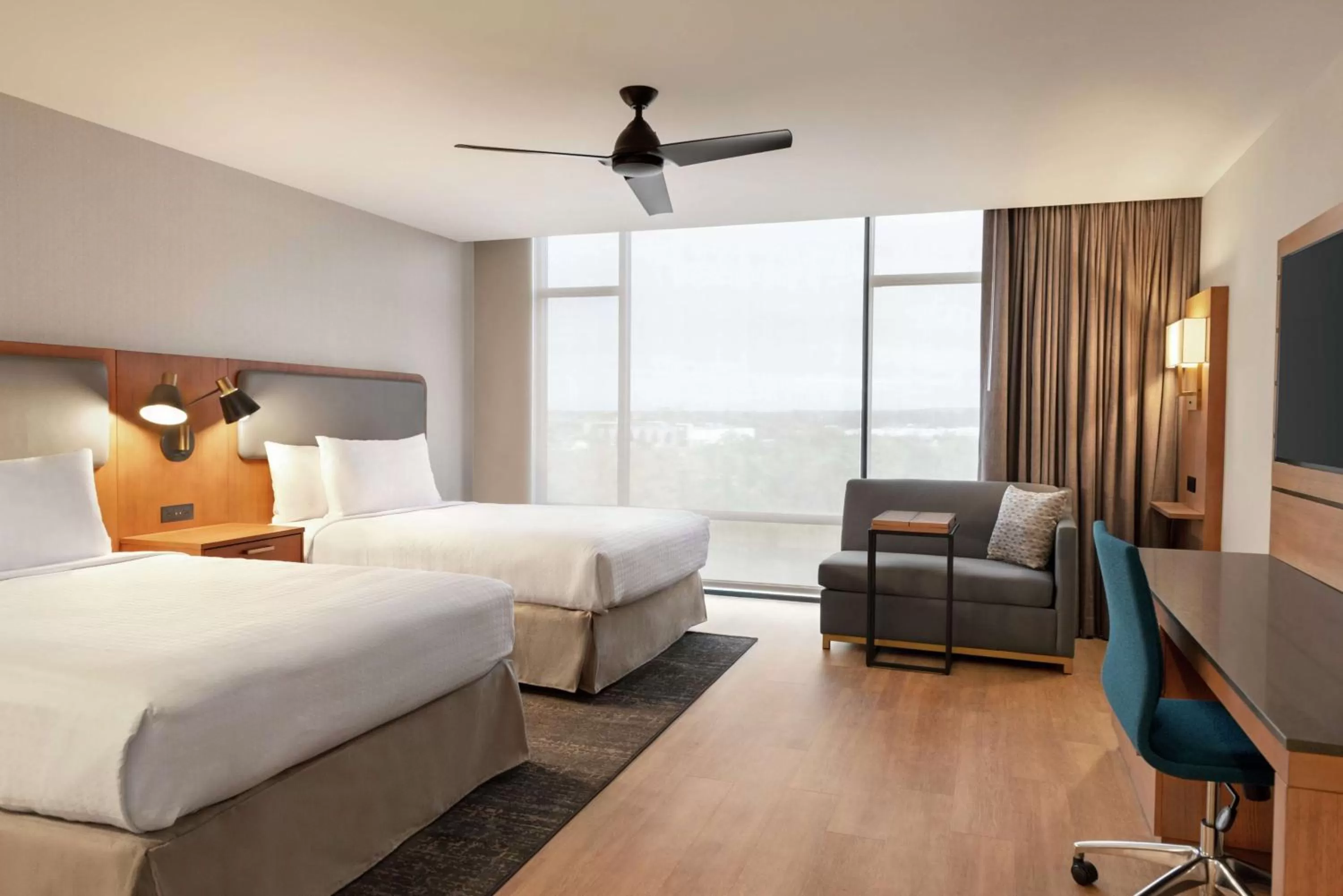 Bedroom, Bed in Homewood Suites By Hilton Wilmington Downtown