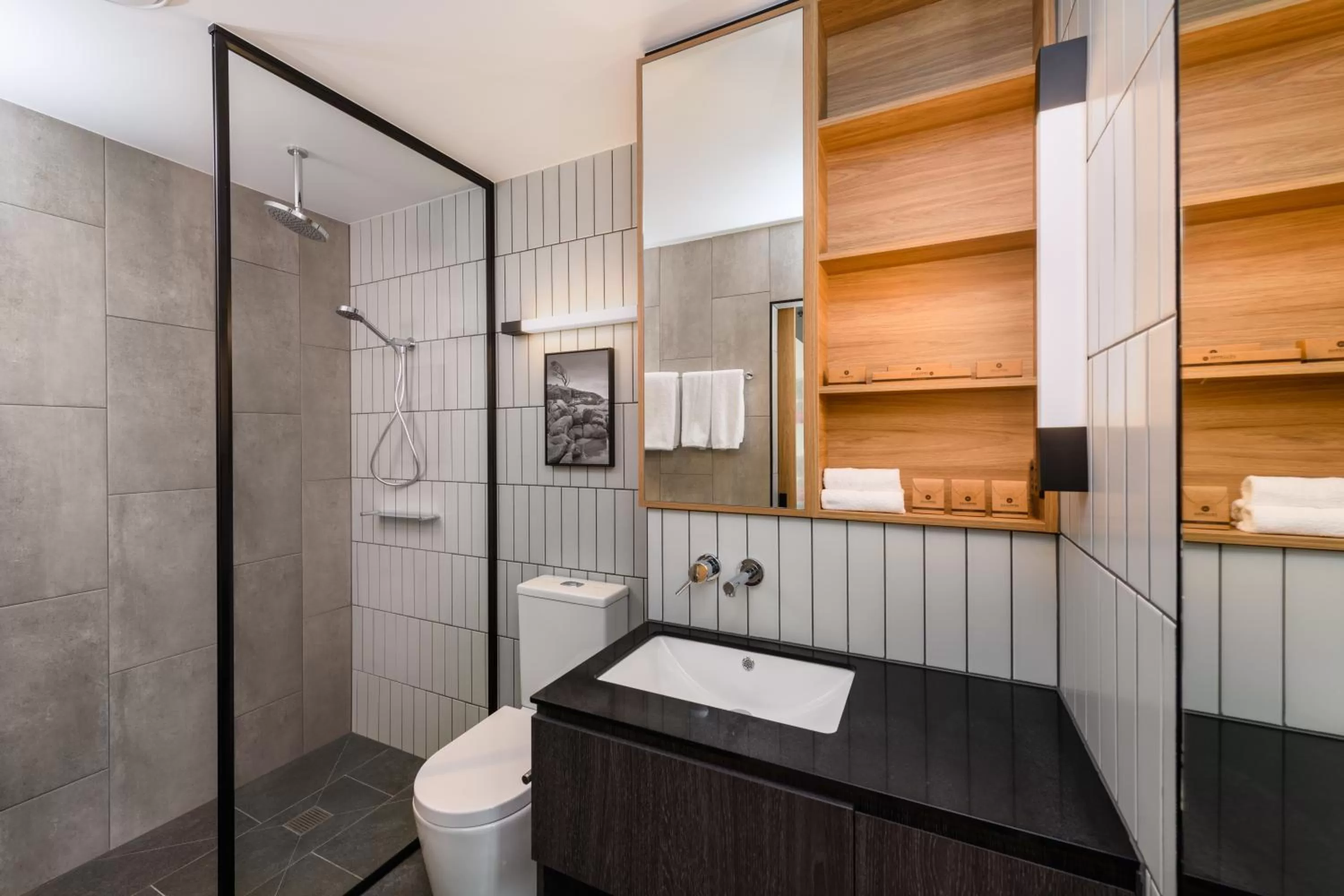 Toilet in Mövenpick Hotel Hobart