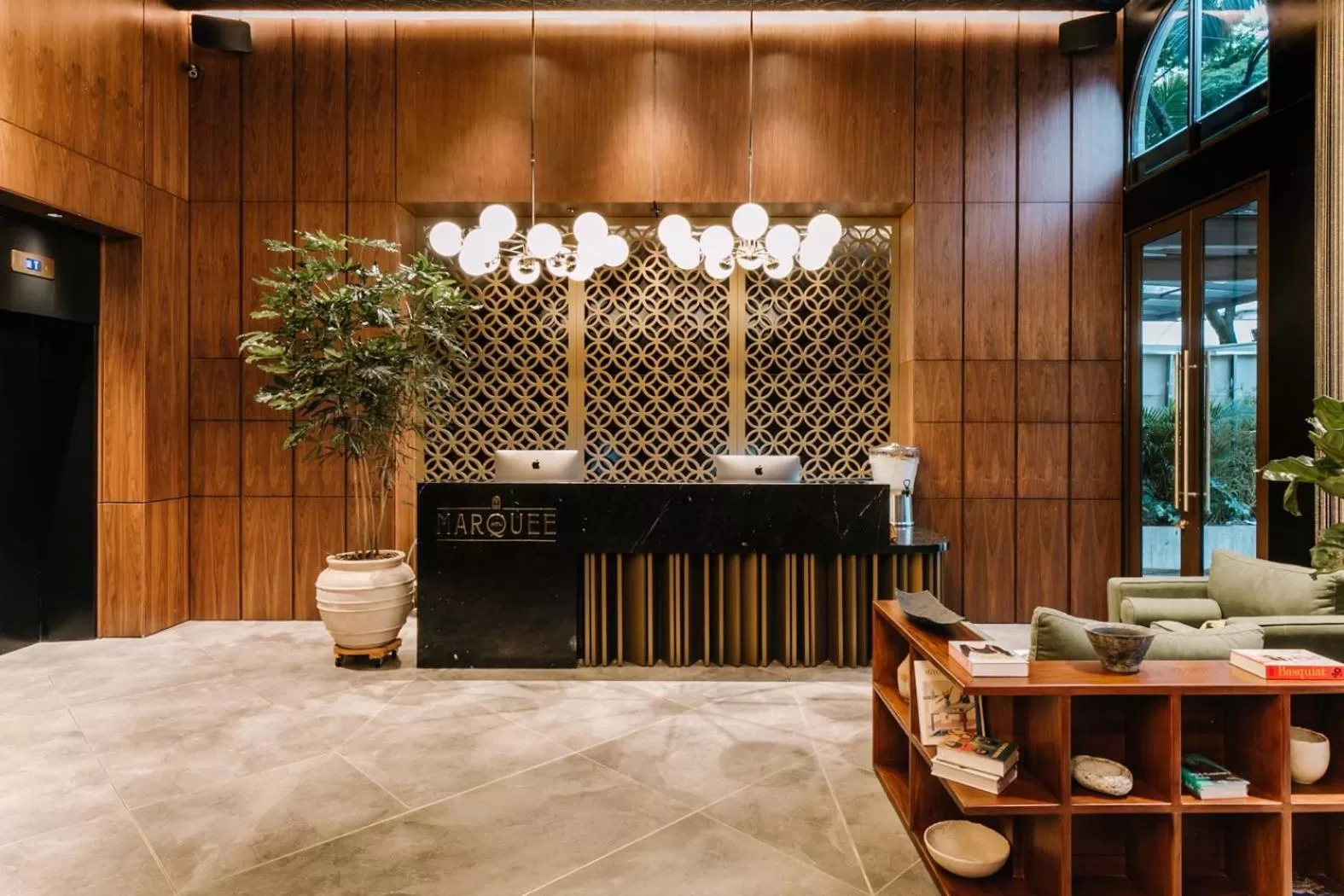 Lobby or reception in Hotel Marquee Medellín