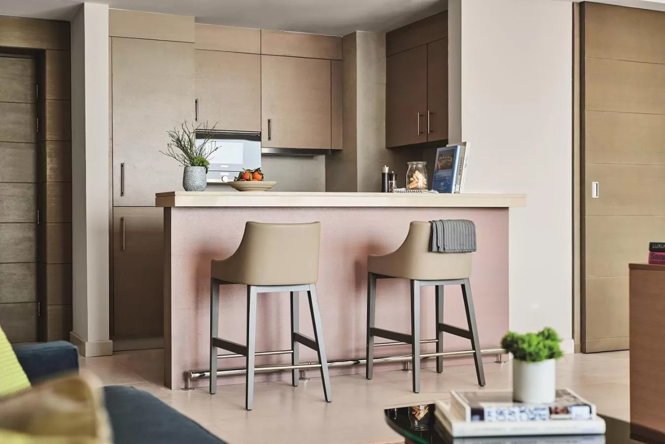 Kitchen or kitchenette in Pullman Doha West Bay