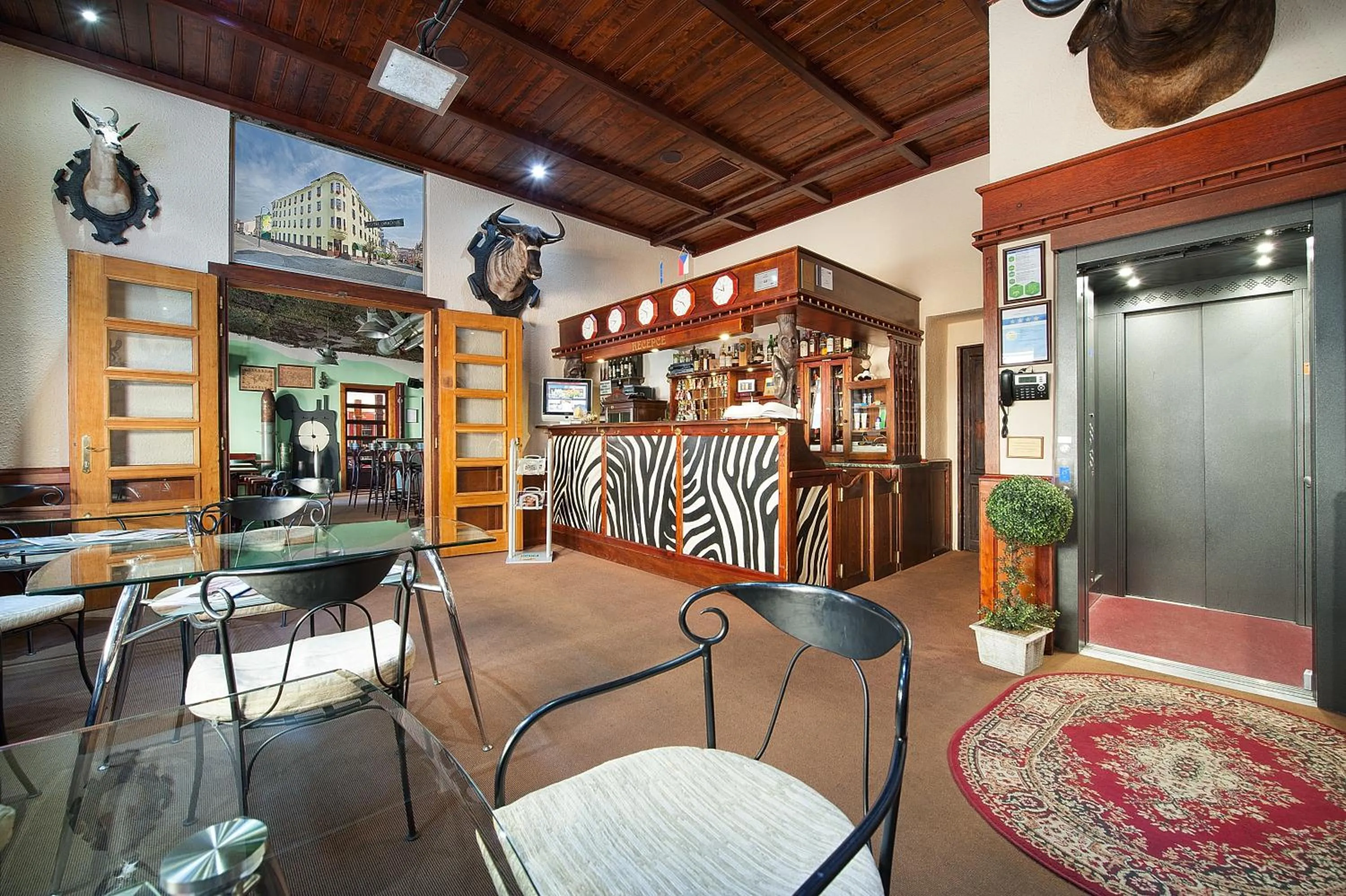 Lobby or reception in Brioni Boutique Hotel 4*