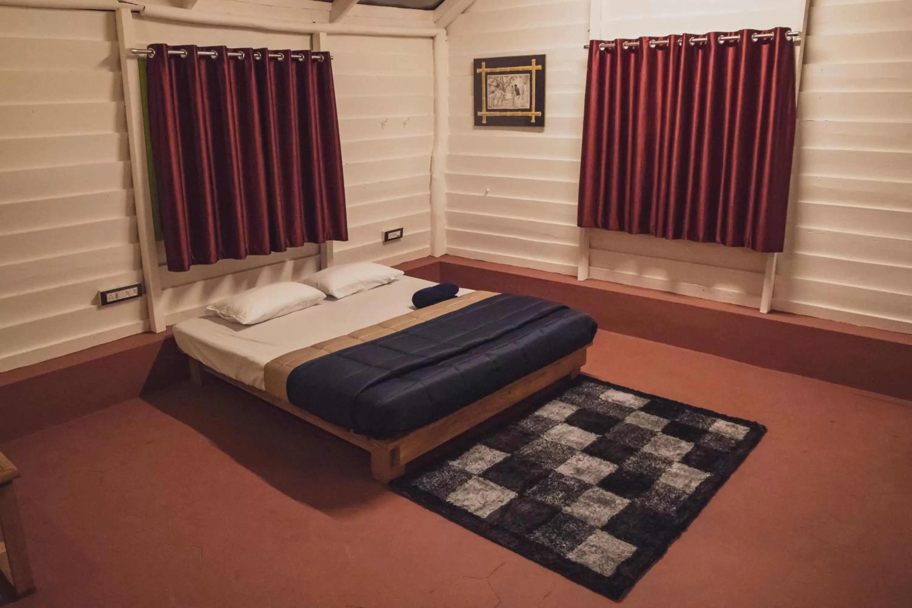 Bed in Commune18 Resort Chikmagalur