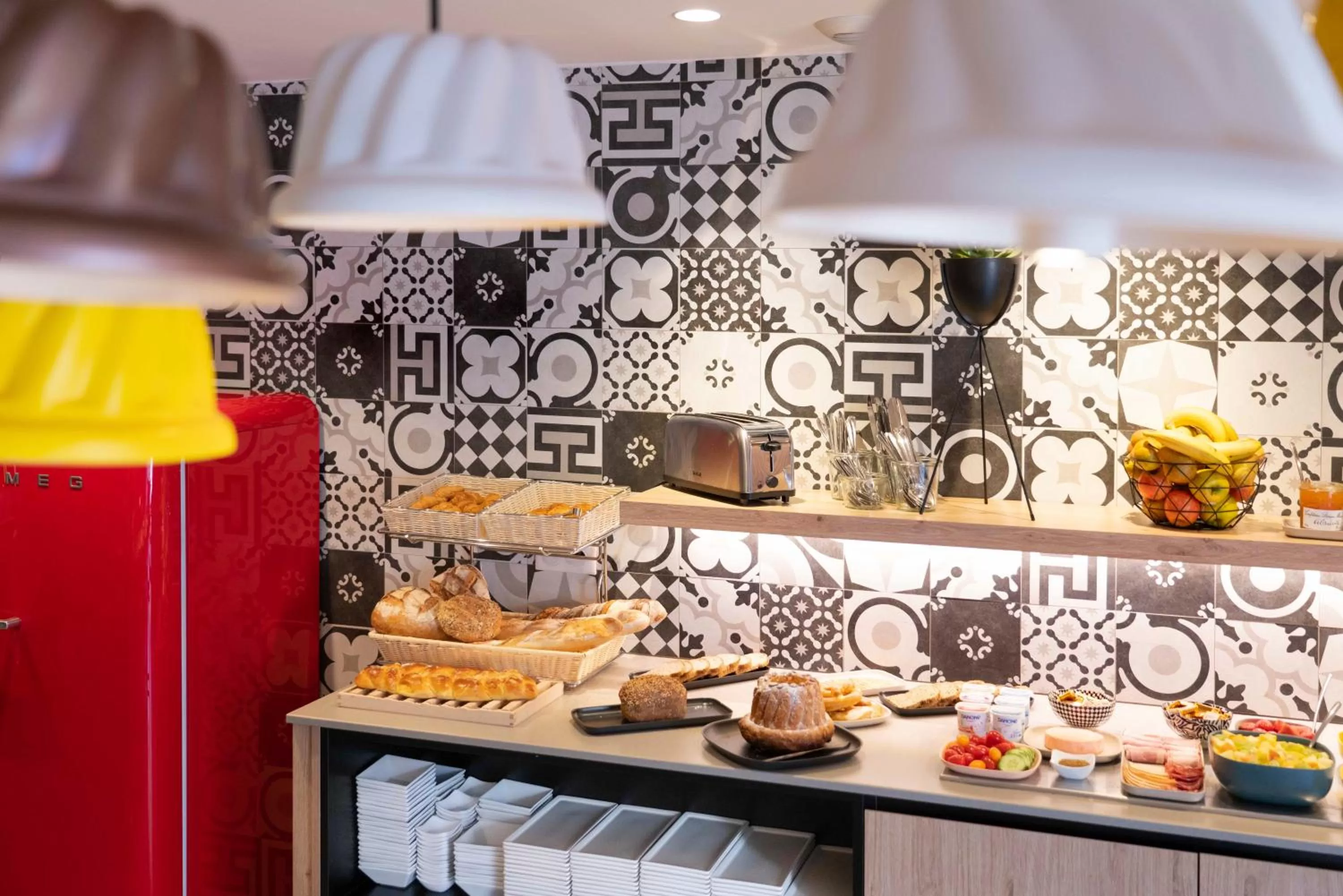 Breakfast in Ibis Styles Colmar Centre