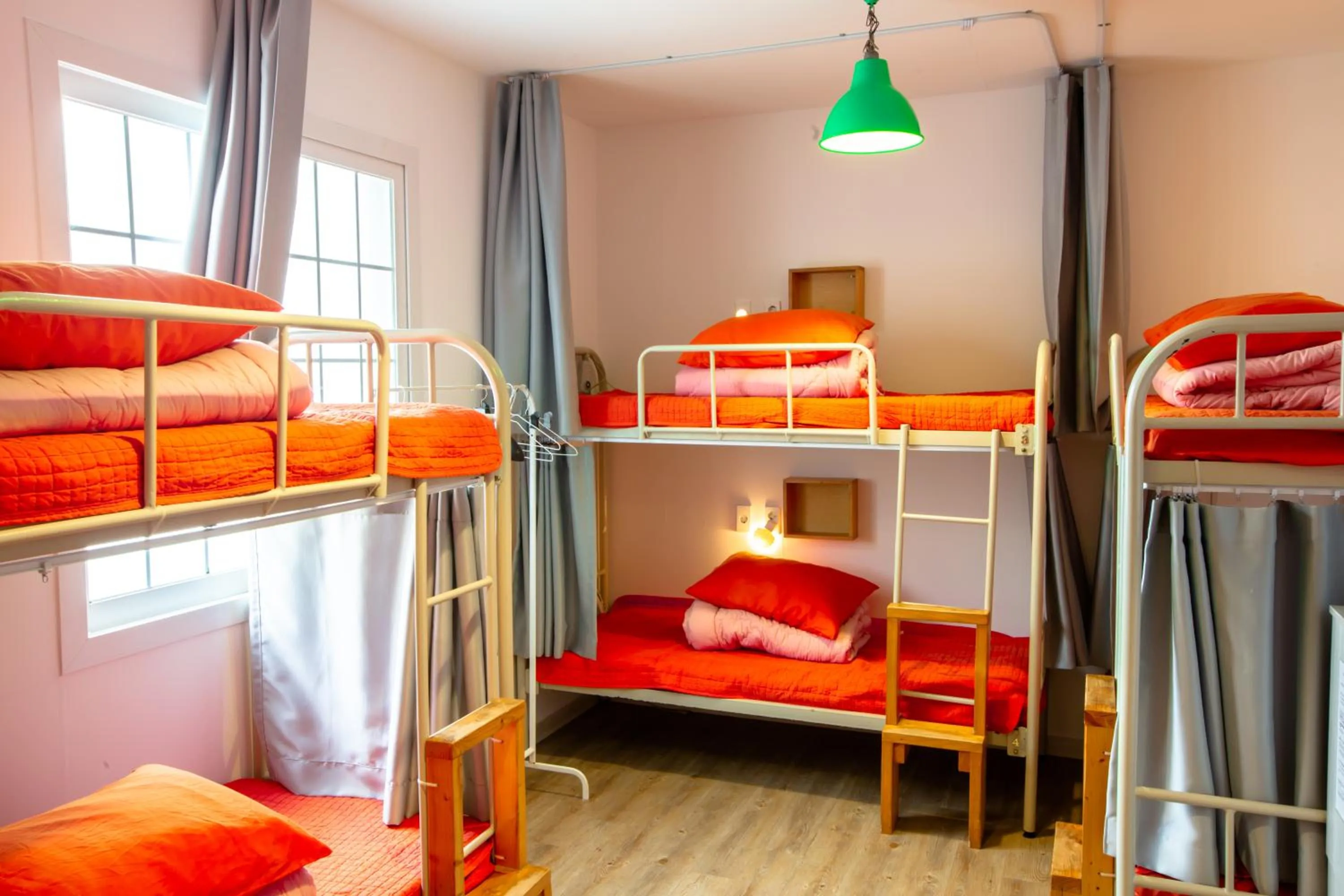 Bed in SUM Guesthouse Jeju Airport