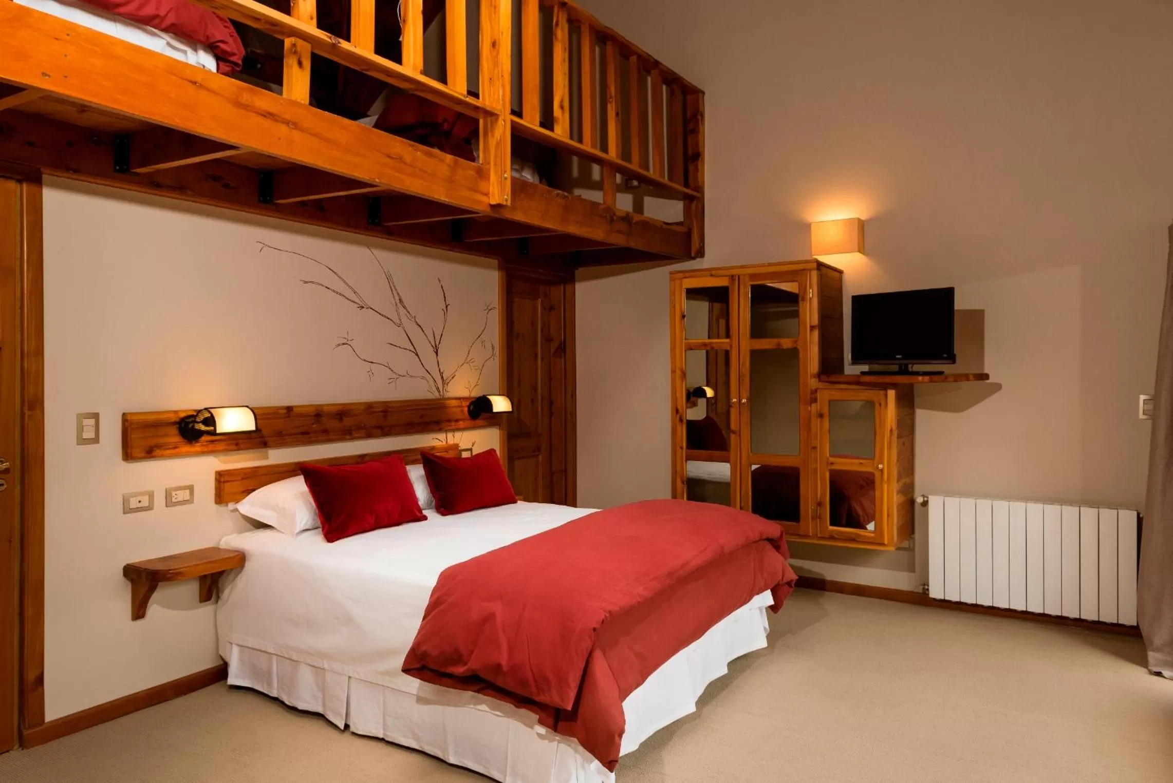 Communal lounge/ TV room in Hosteria La Camila