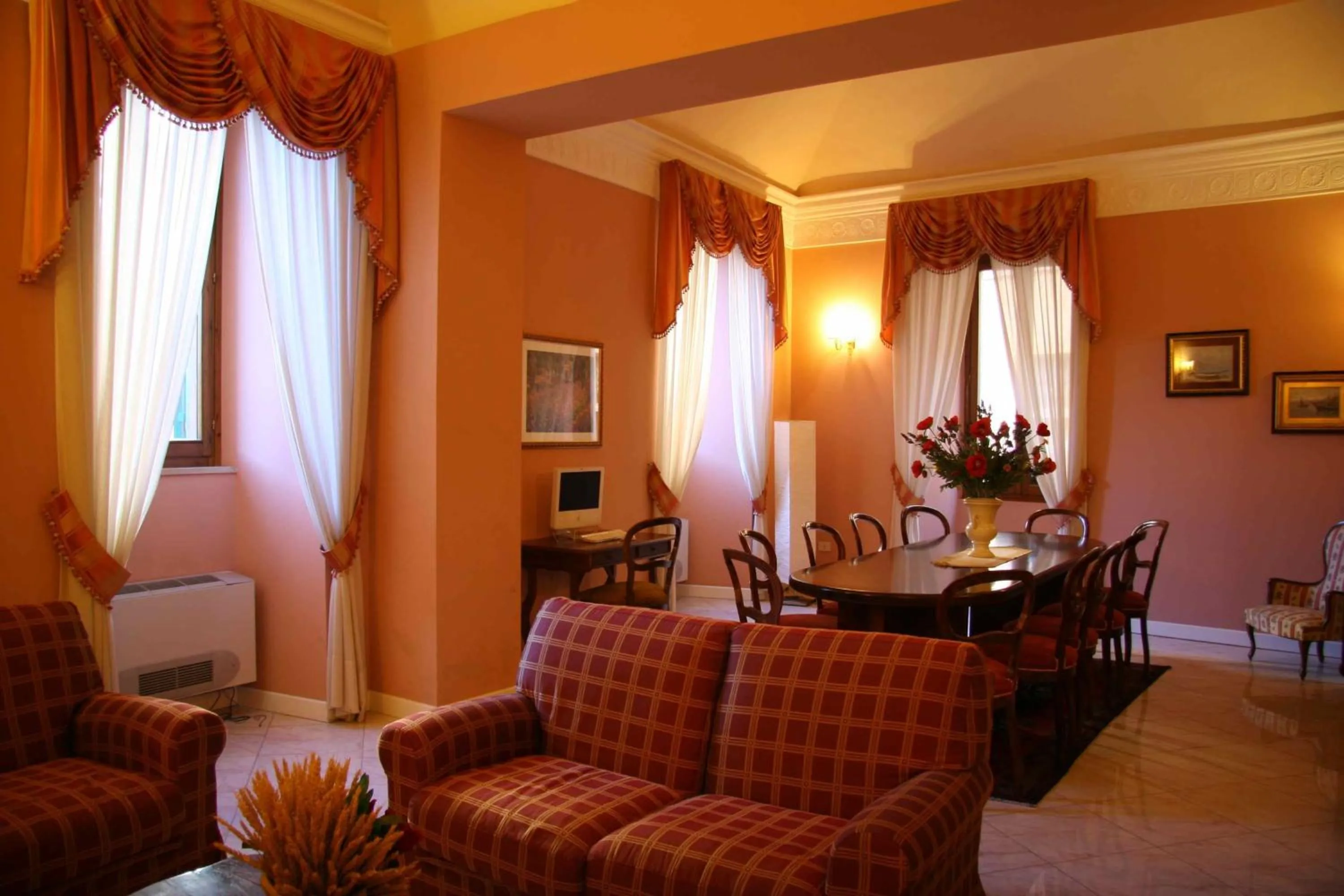Living room in Grand Hotel Italia