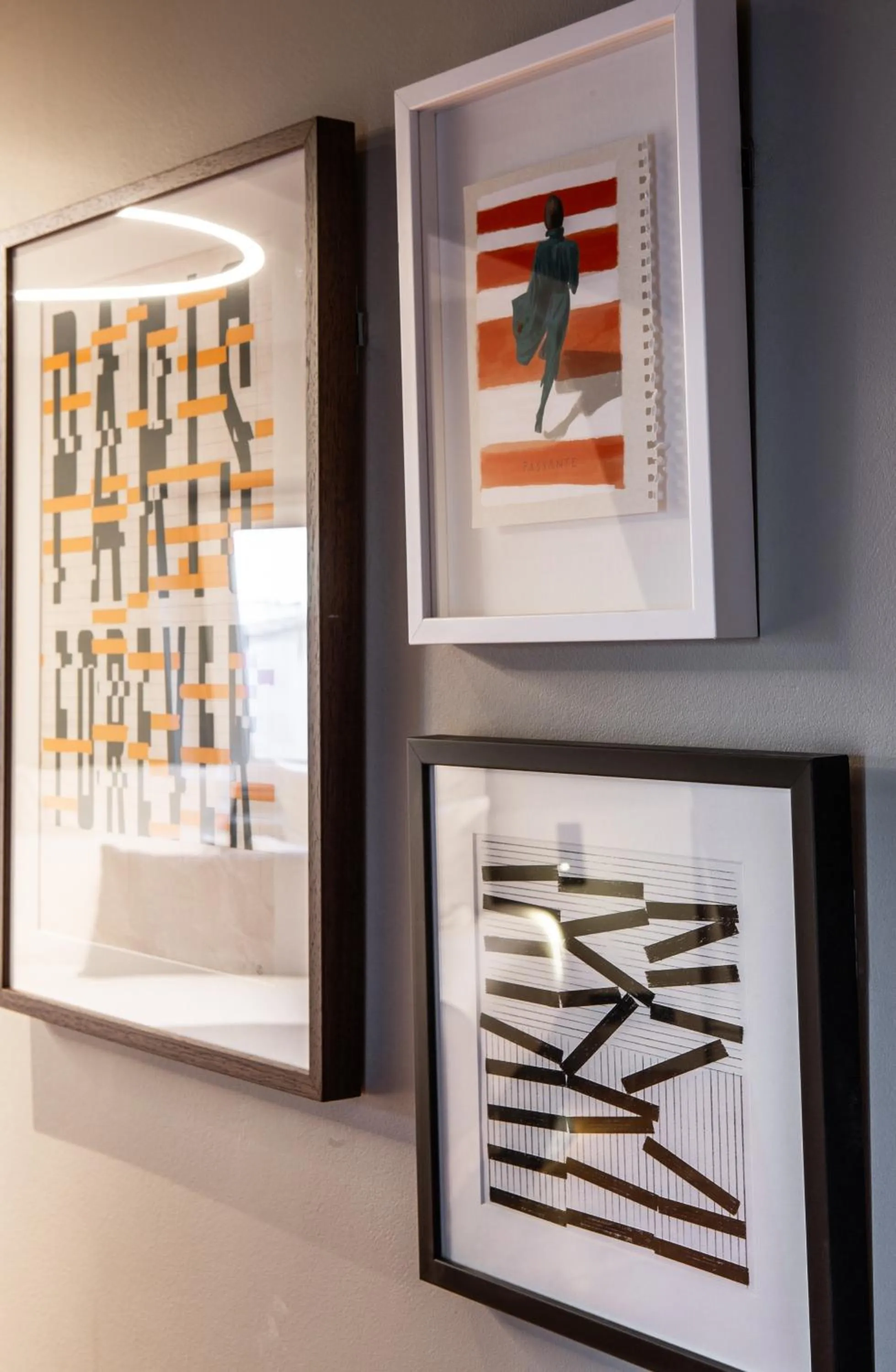 Decorative detail in Hotel Flanelles Paris