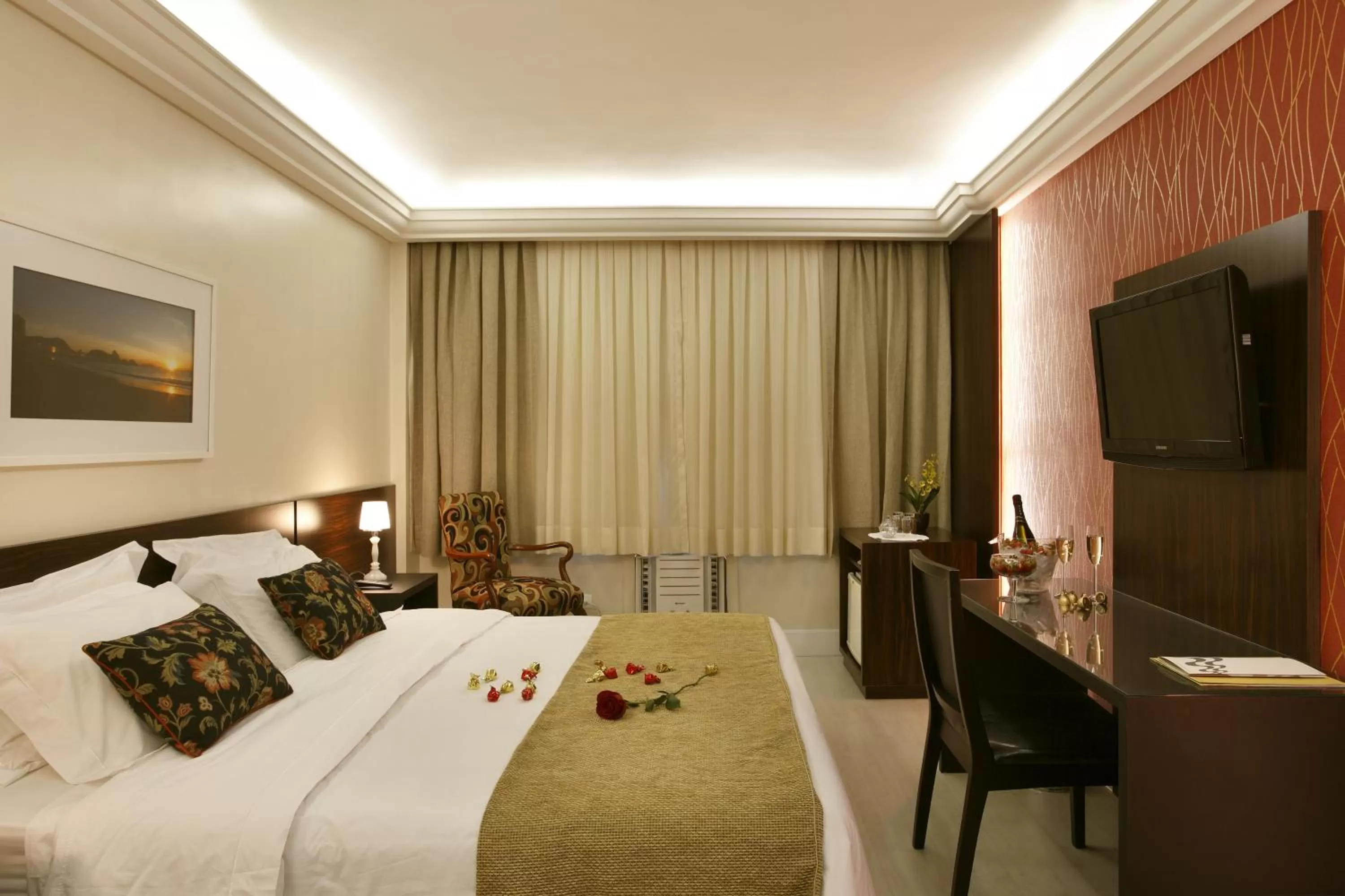 Photo of the whole room, Bed in Copa Sul Hotel