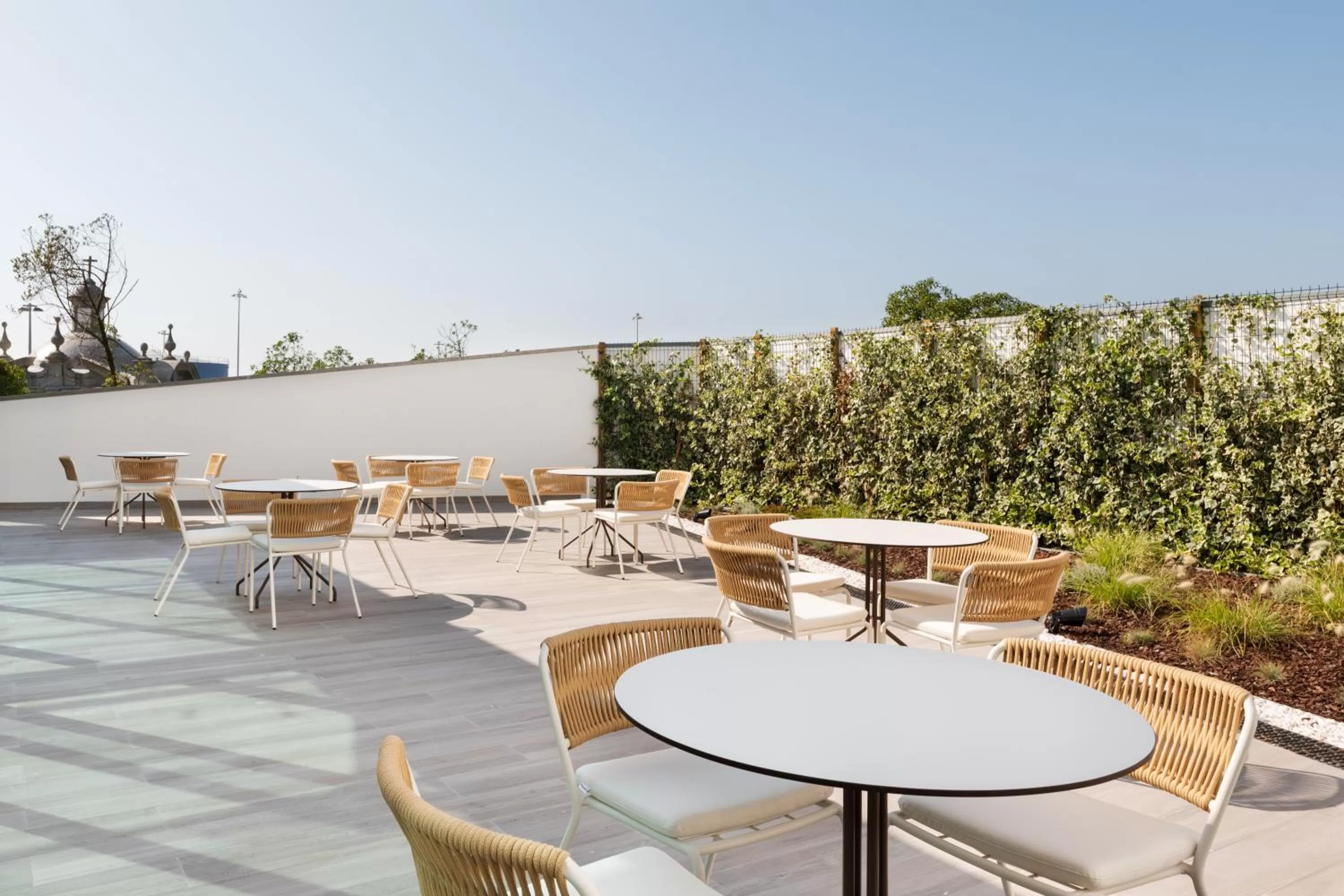 Balcony/Terrace in Eurostars Matosinhos