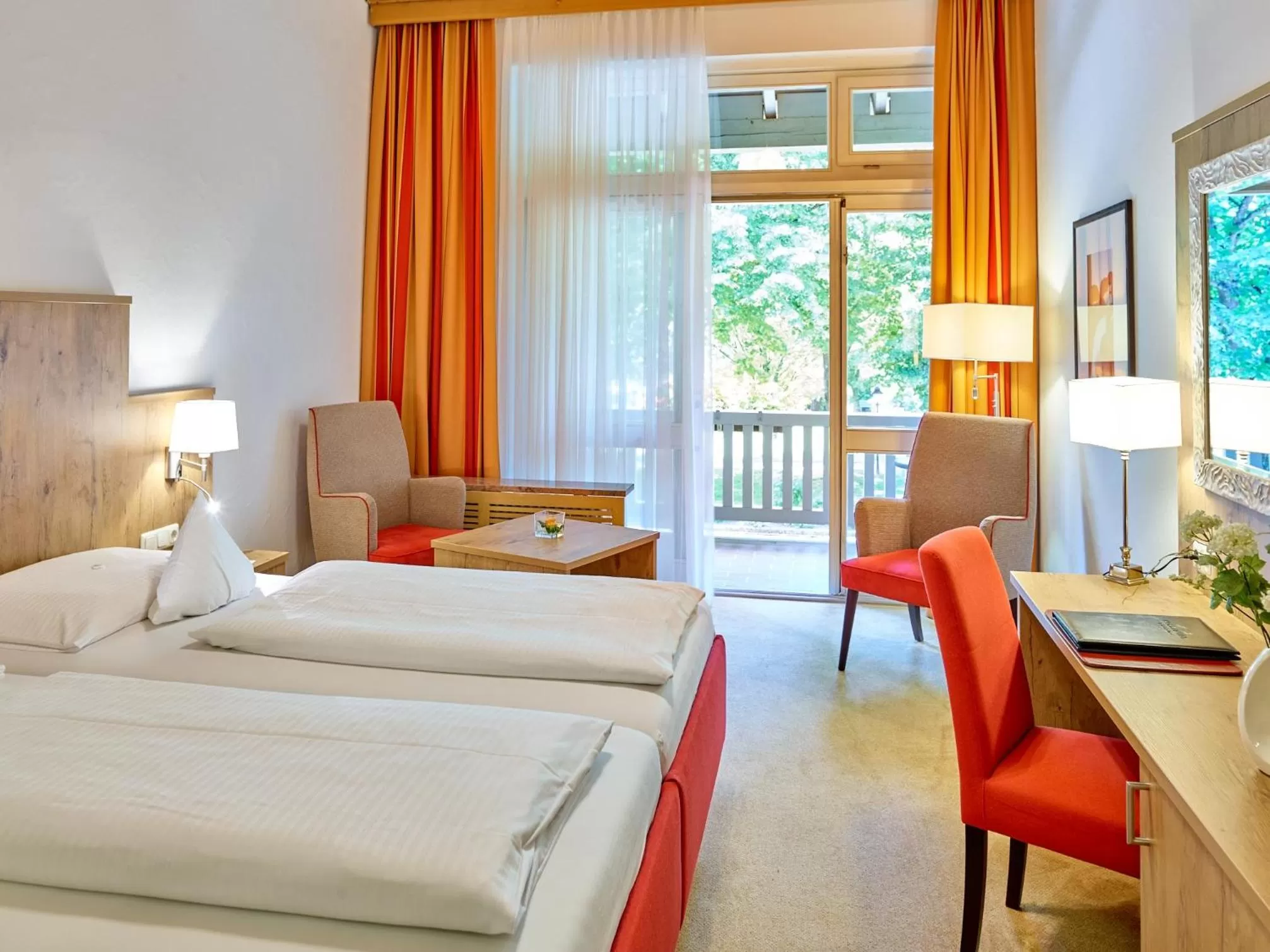 Photo of the whole room, Bed in Parkhotel Bad Griesbach