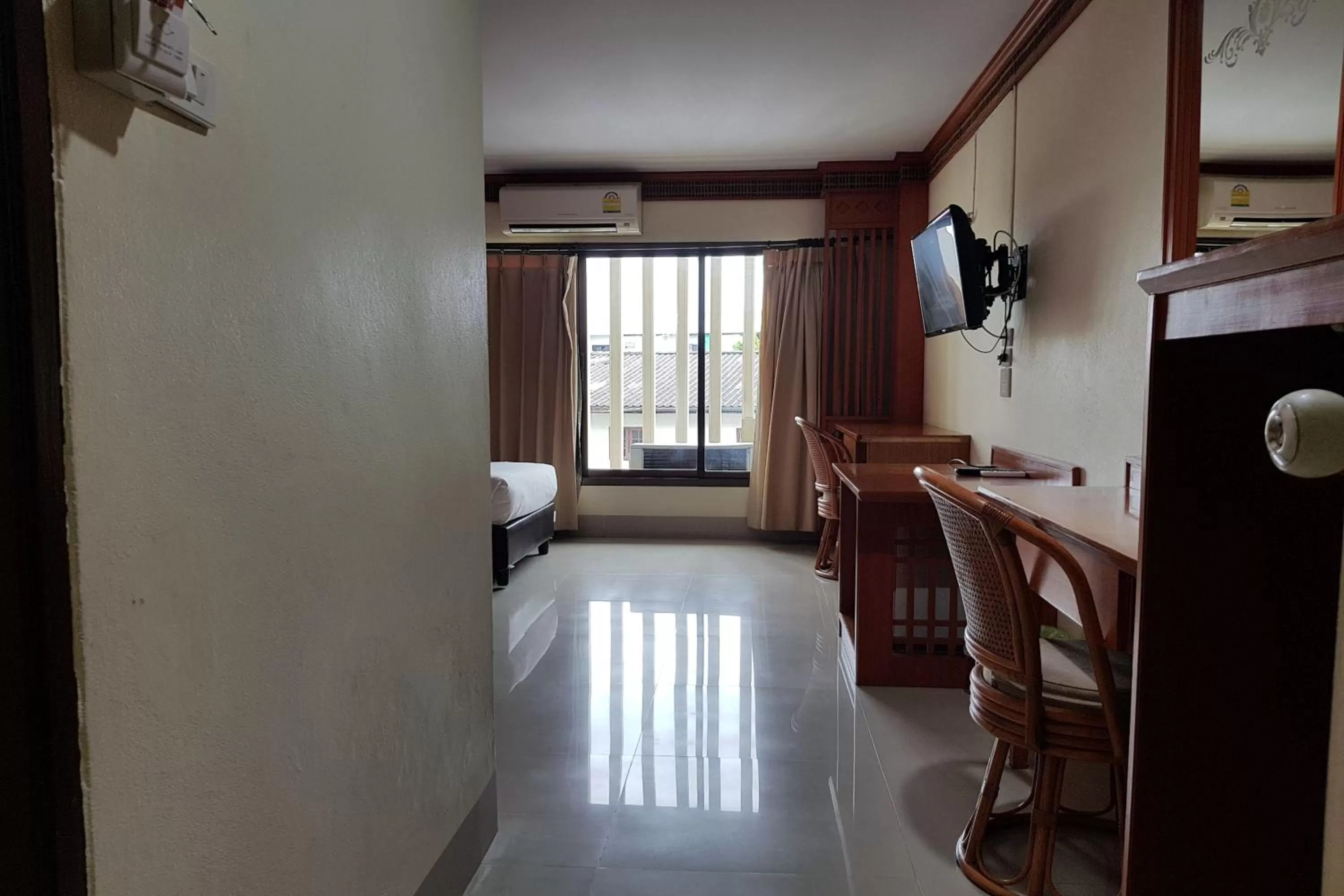 Seating area, Bed in Poonsook Phitsanulok Hotel SHA Plus