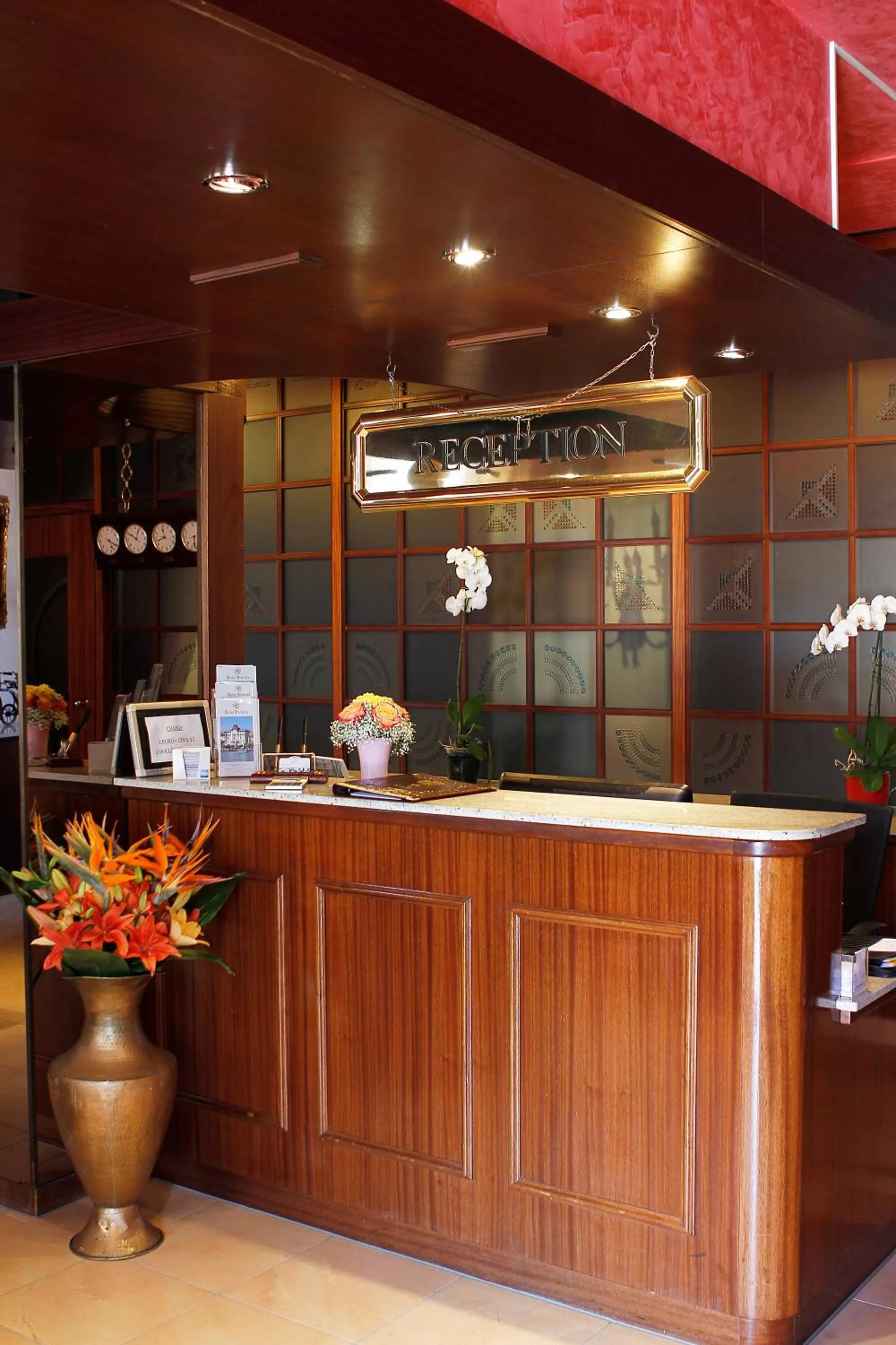 Lobby or reception in Hotel Victoria