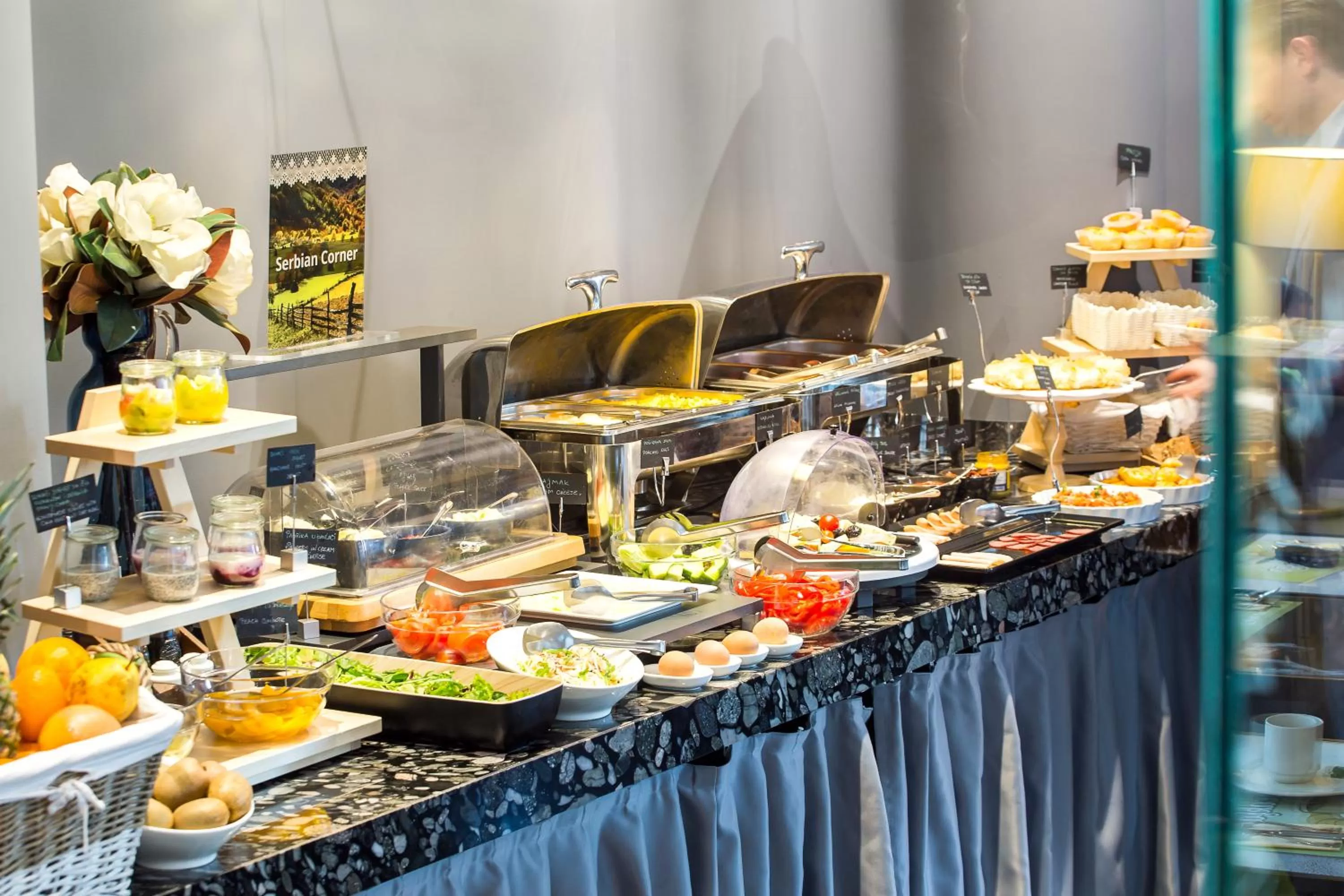 On site in Jump INN Hotel Belgrade