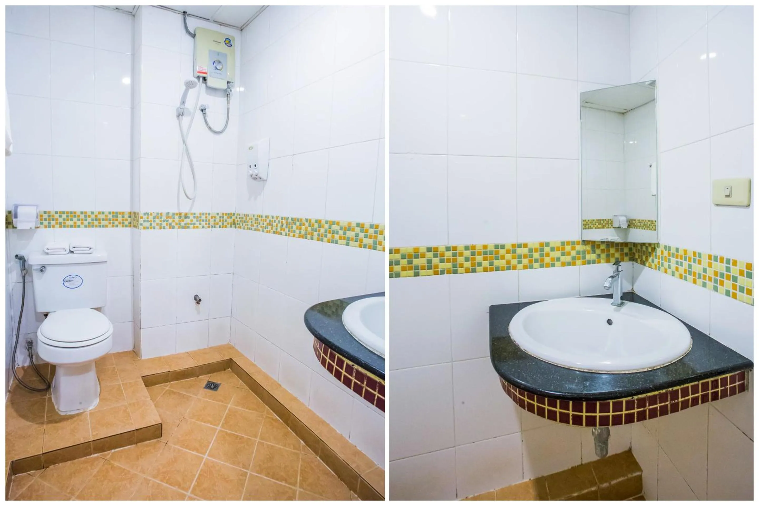 Bathroom in Atlas Bangkok Hotel