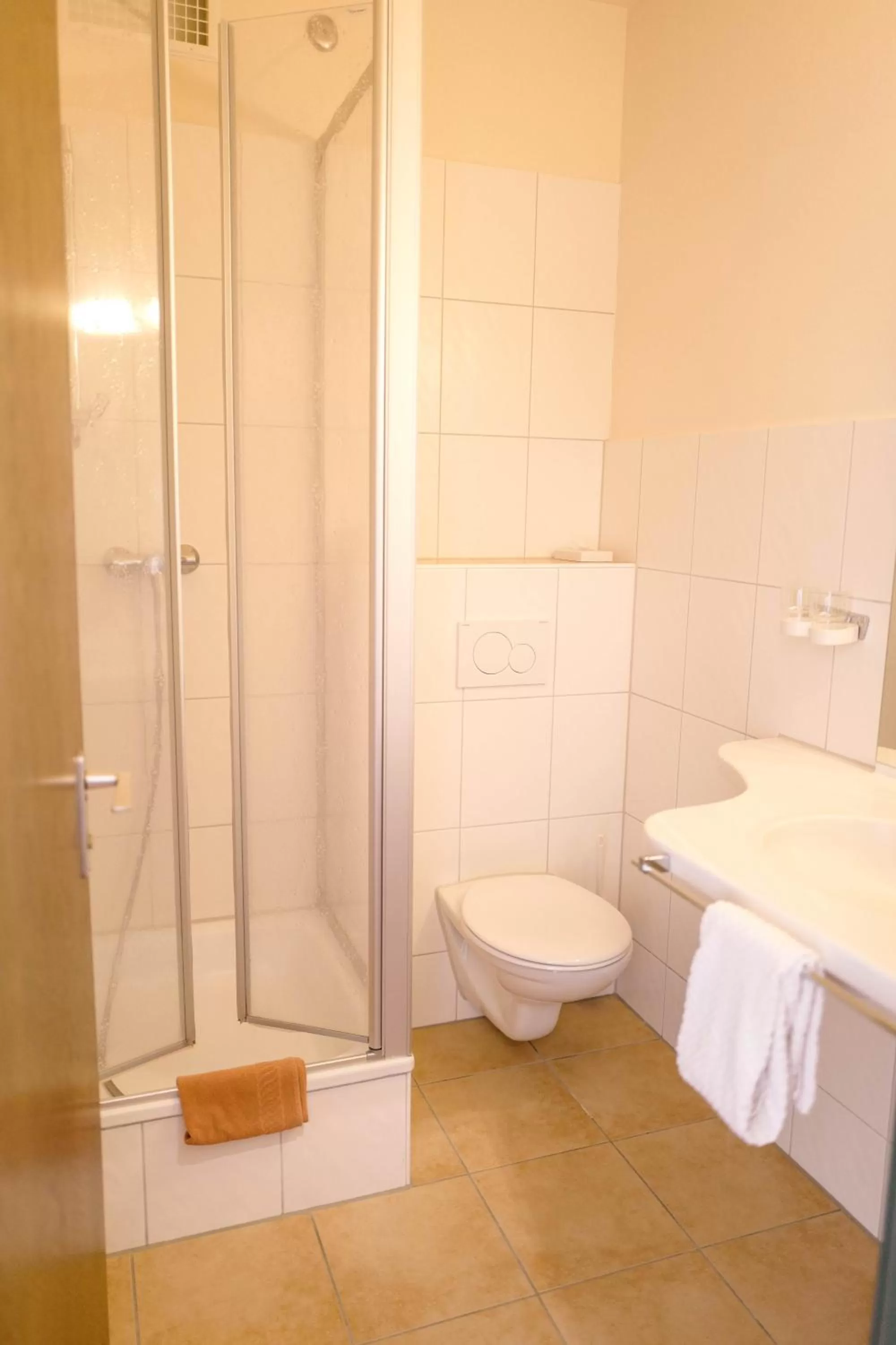 Shower in Hotel Restaurant Sennerbad