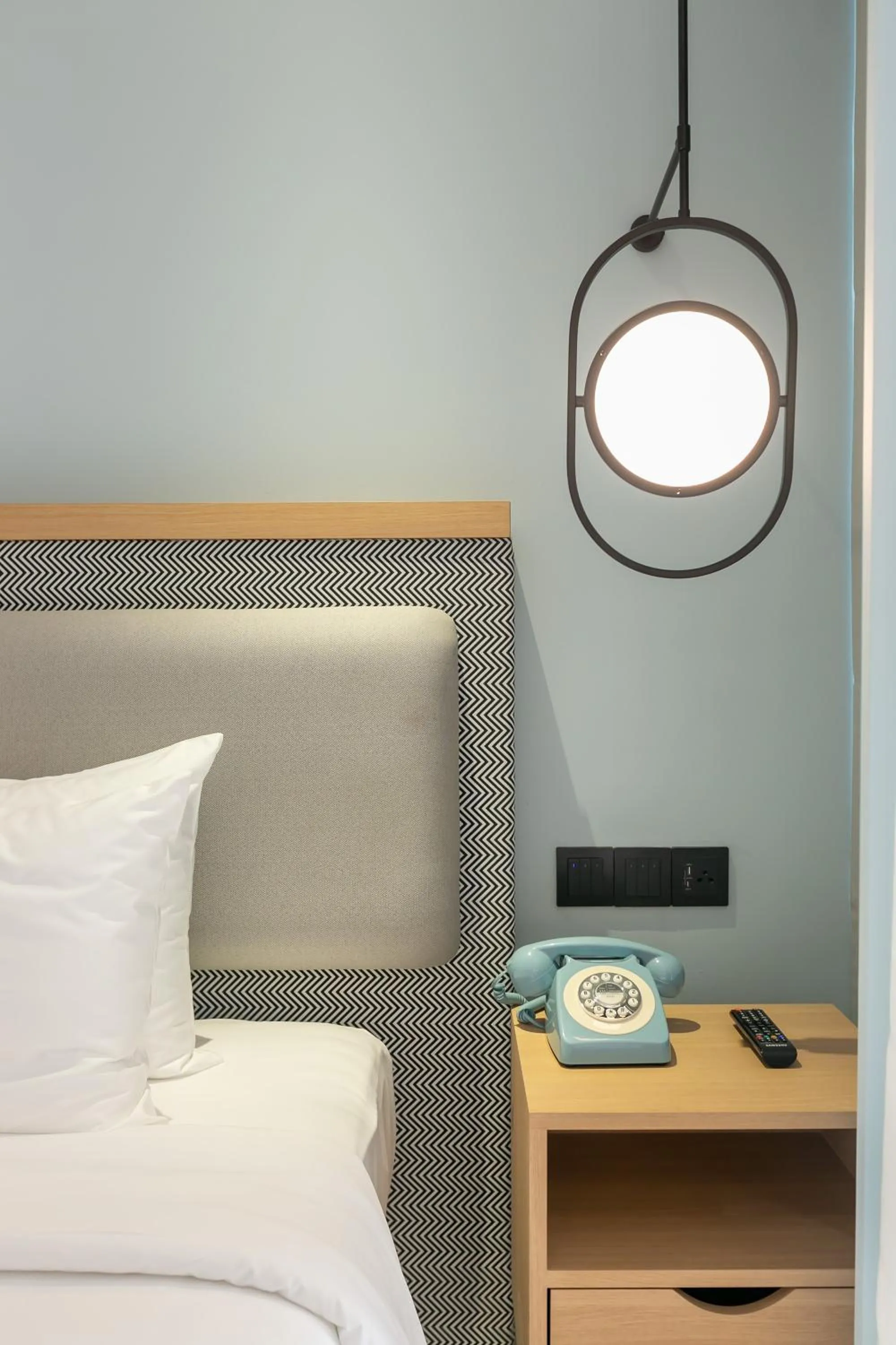 Bed in The SACHA Apart-Hotel Thonglor