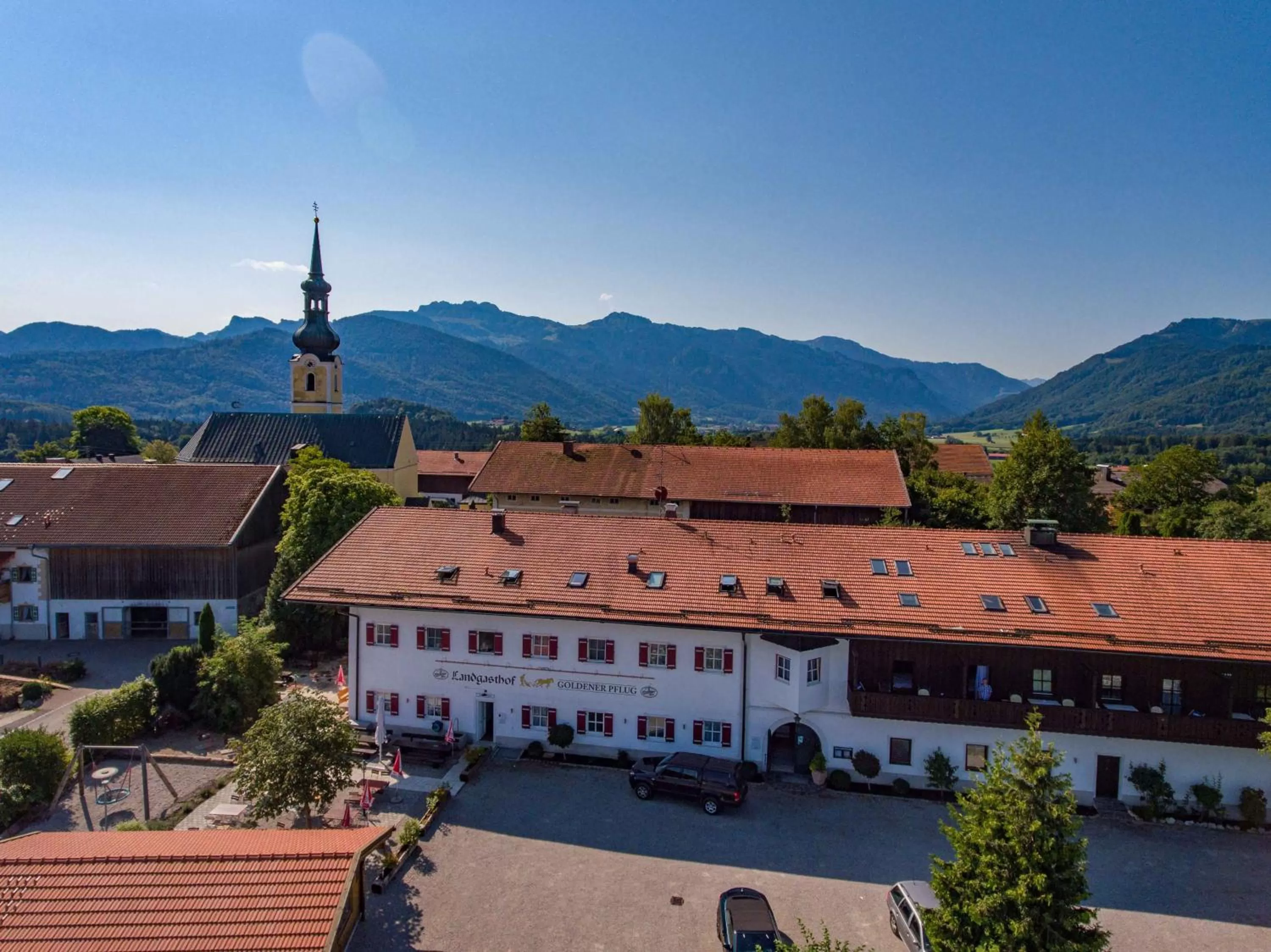 View (from property/room) in Landgasthof Goldener Pflug
