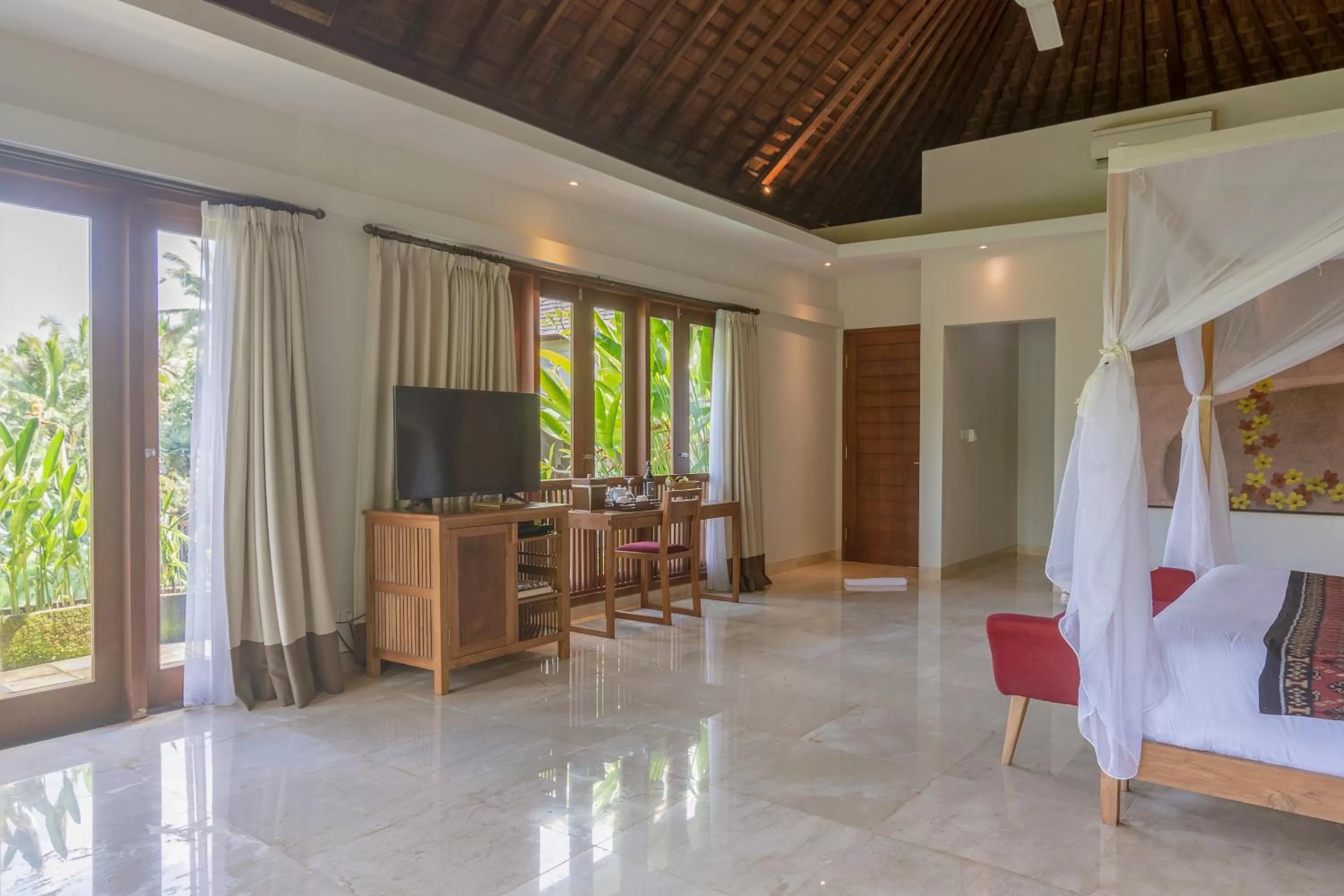 Bed in Puri Sebali Resort