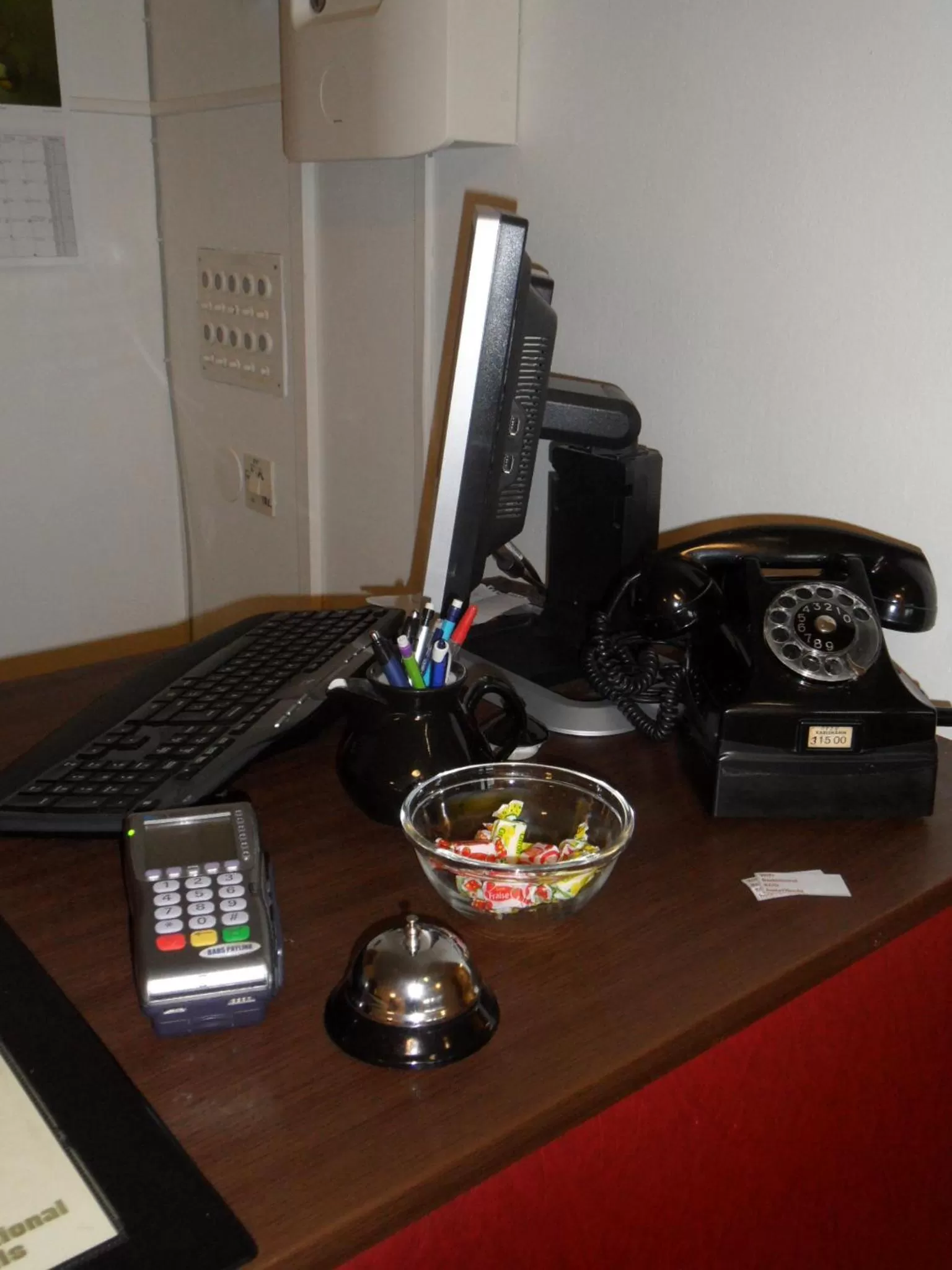 Lobby or reception in Hotell Bode