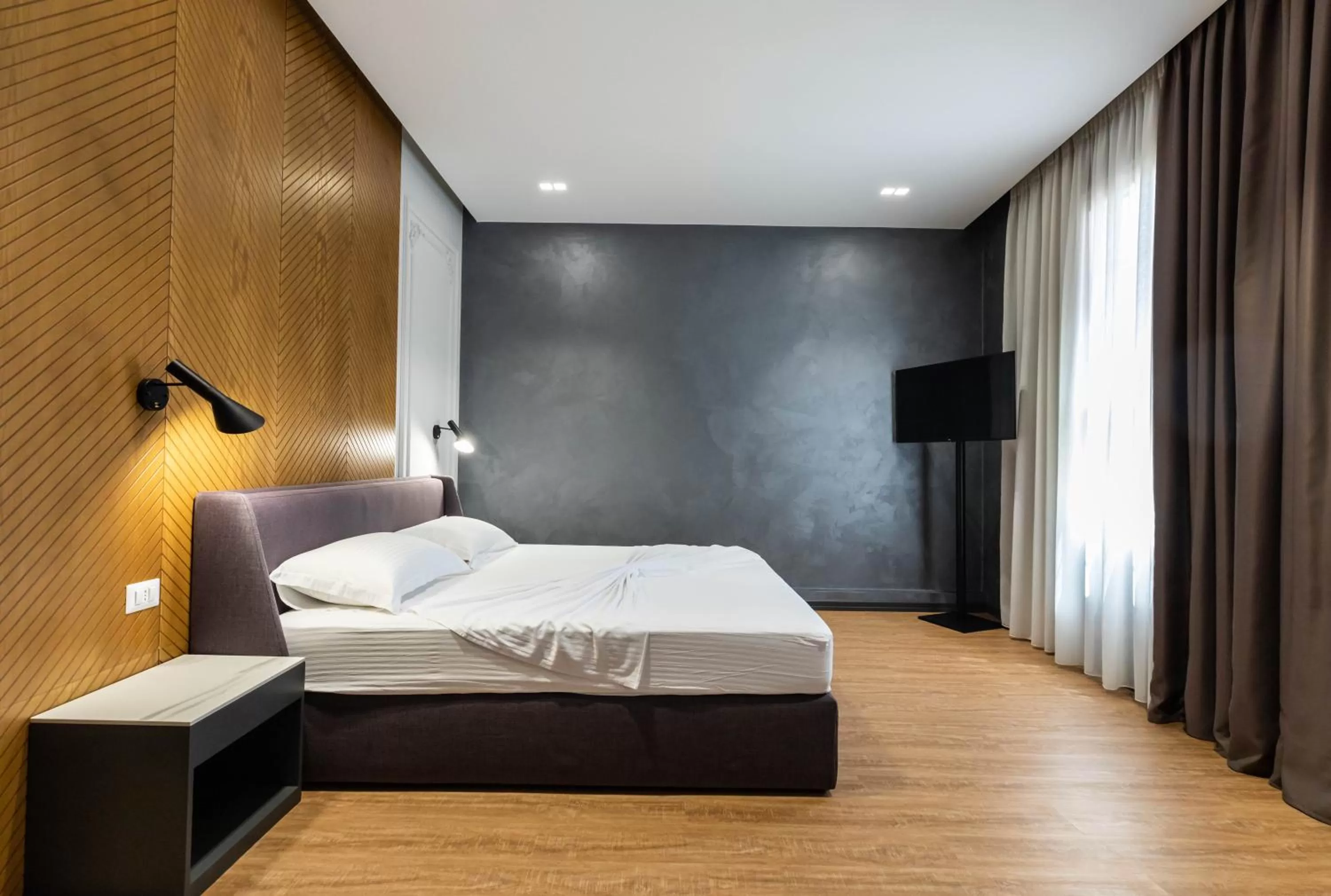 Bedroom, Bed in Hotel Europa