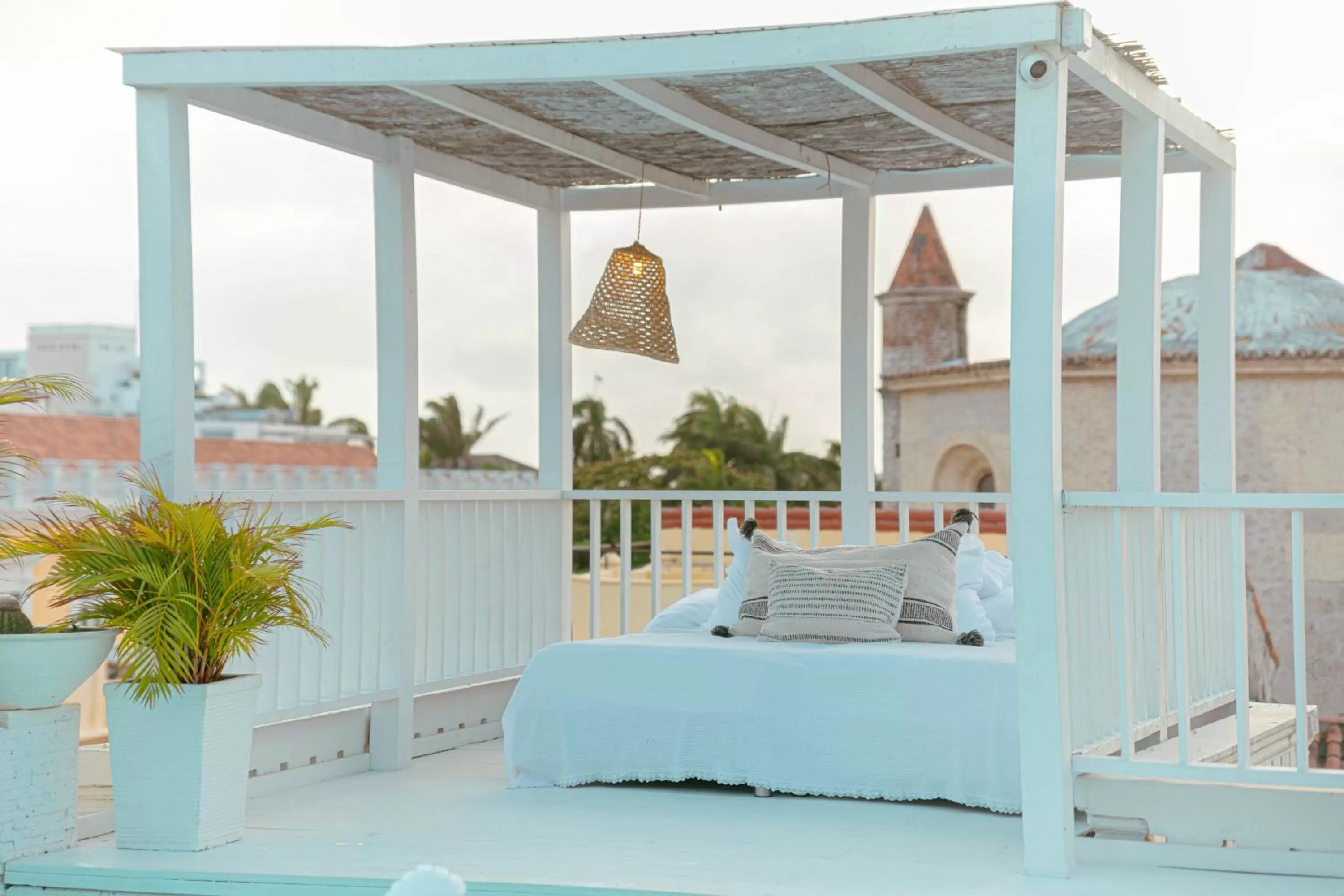 Balcony/Terrace in Casa Diluca Cartagena Hotel Boutique