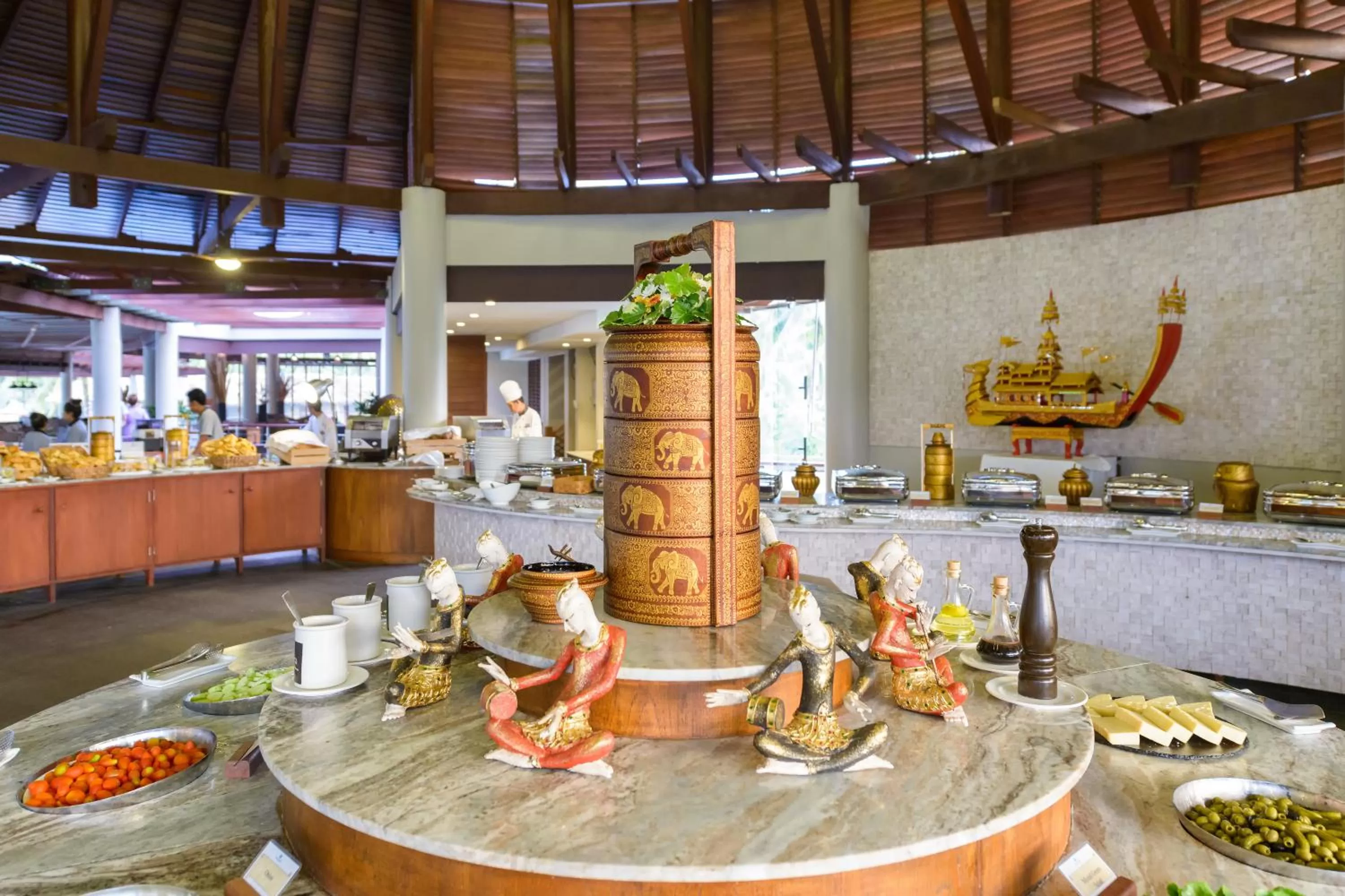 Buffet breakfast in The Haven Khao Lak