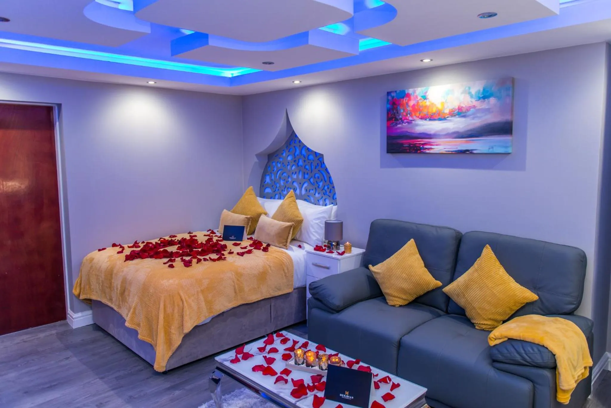 Bed in Meridian Serviced Apartments