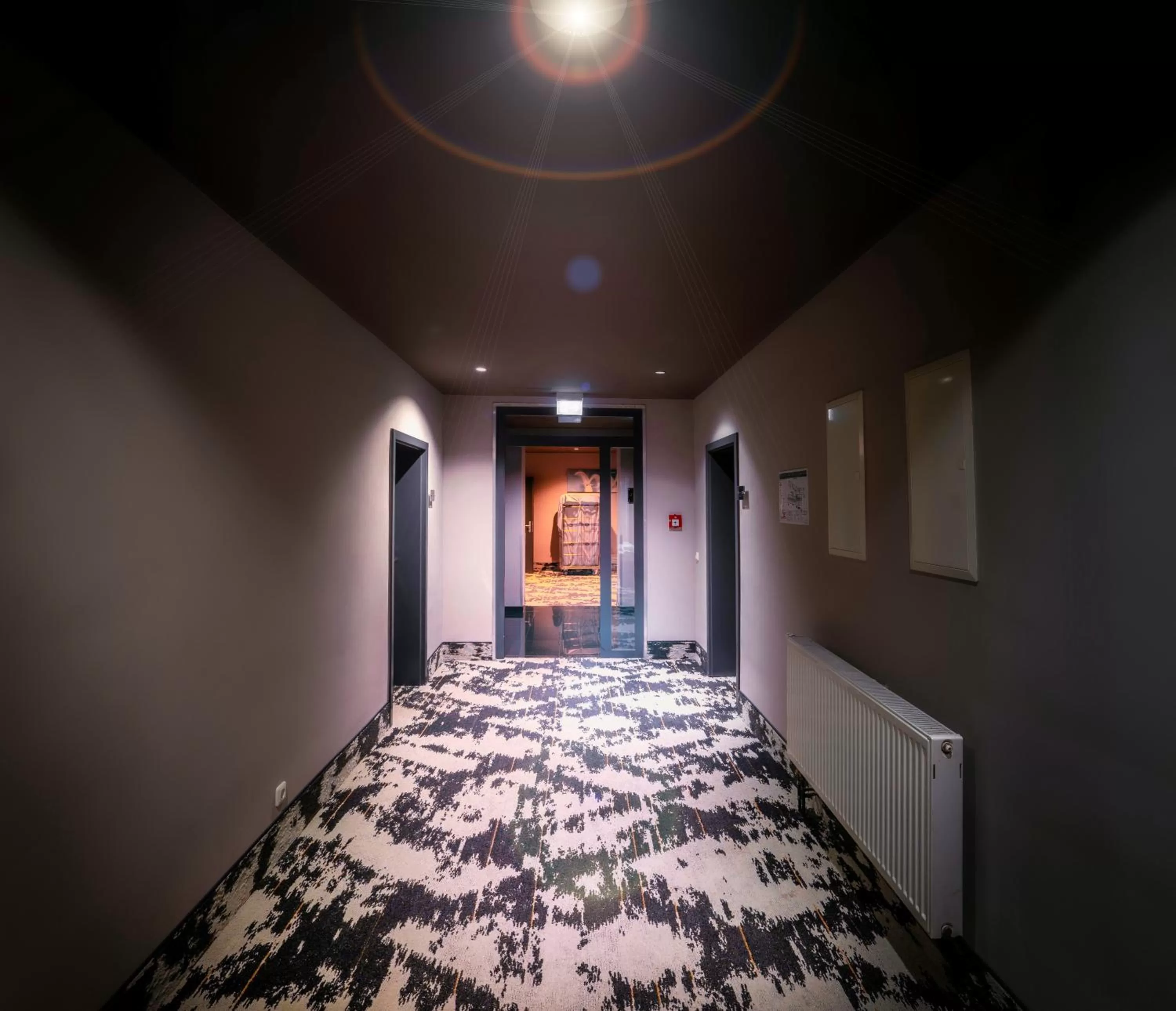 Bed in Hotel Cult Frankfurt City