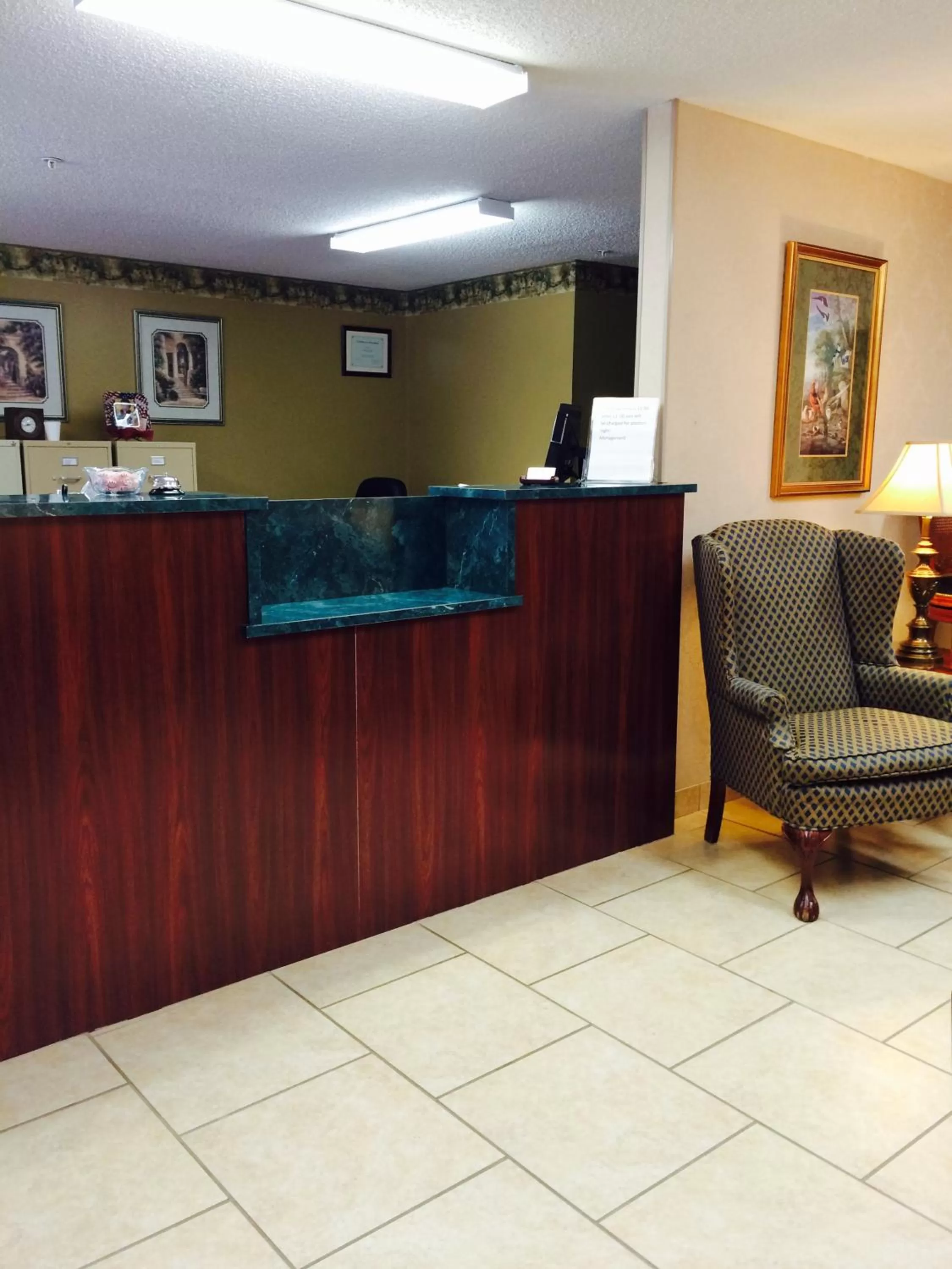 Lobby or reception in Brookshire Inn